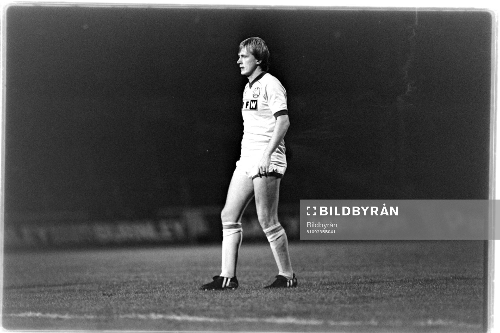 Football, Divison One, England 1981-1982, Manchester City - Leeds 4-0: Peter Barnes of Leeds. 