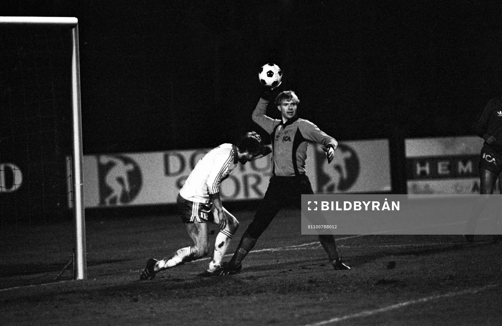 Östers målvakt Thomas Ravelli