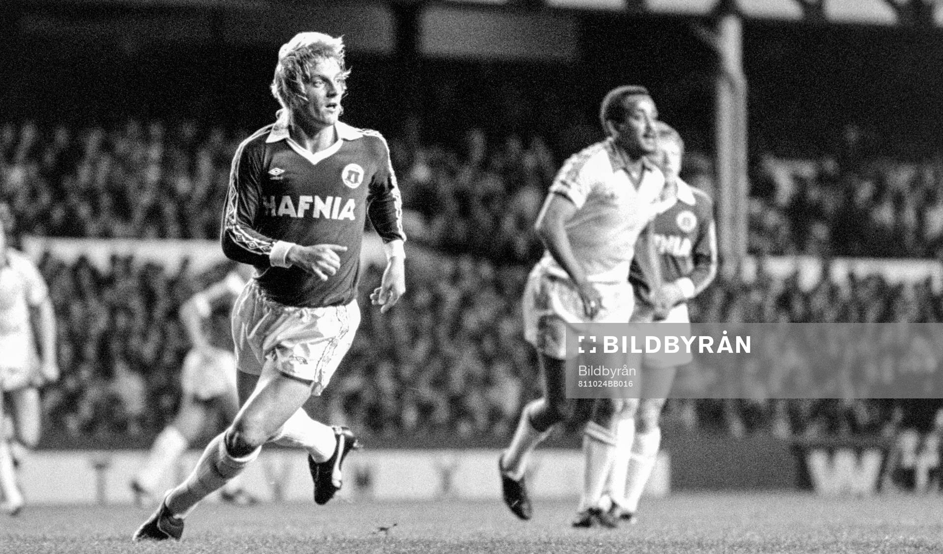 Everton - Notts County: Evertons Alan Biley