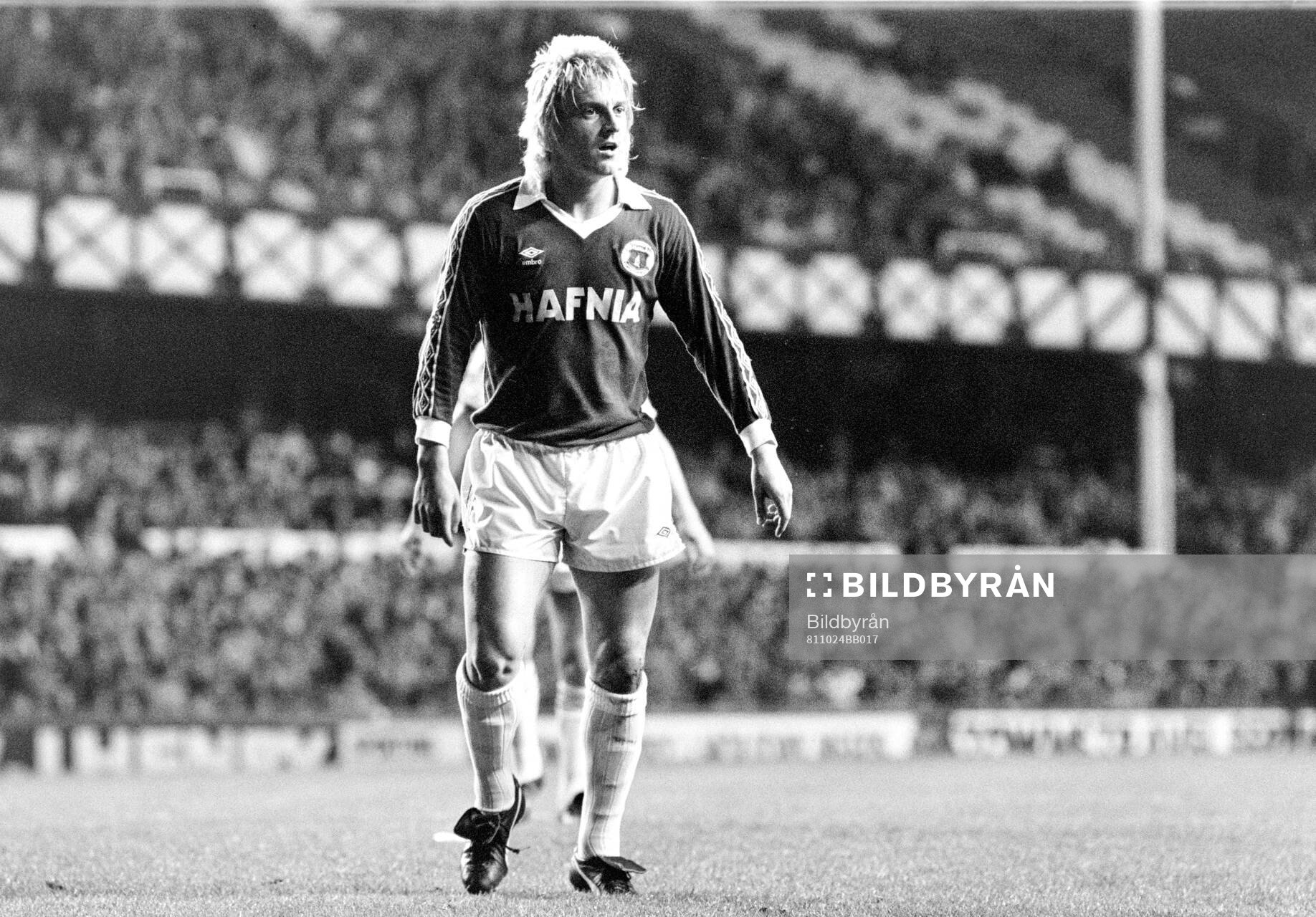 Everton - Notts County: Evertons Alan Biley