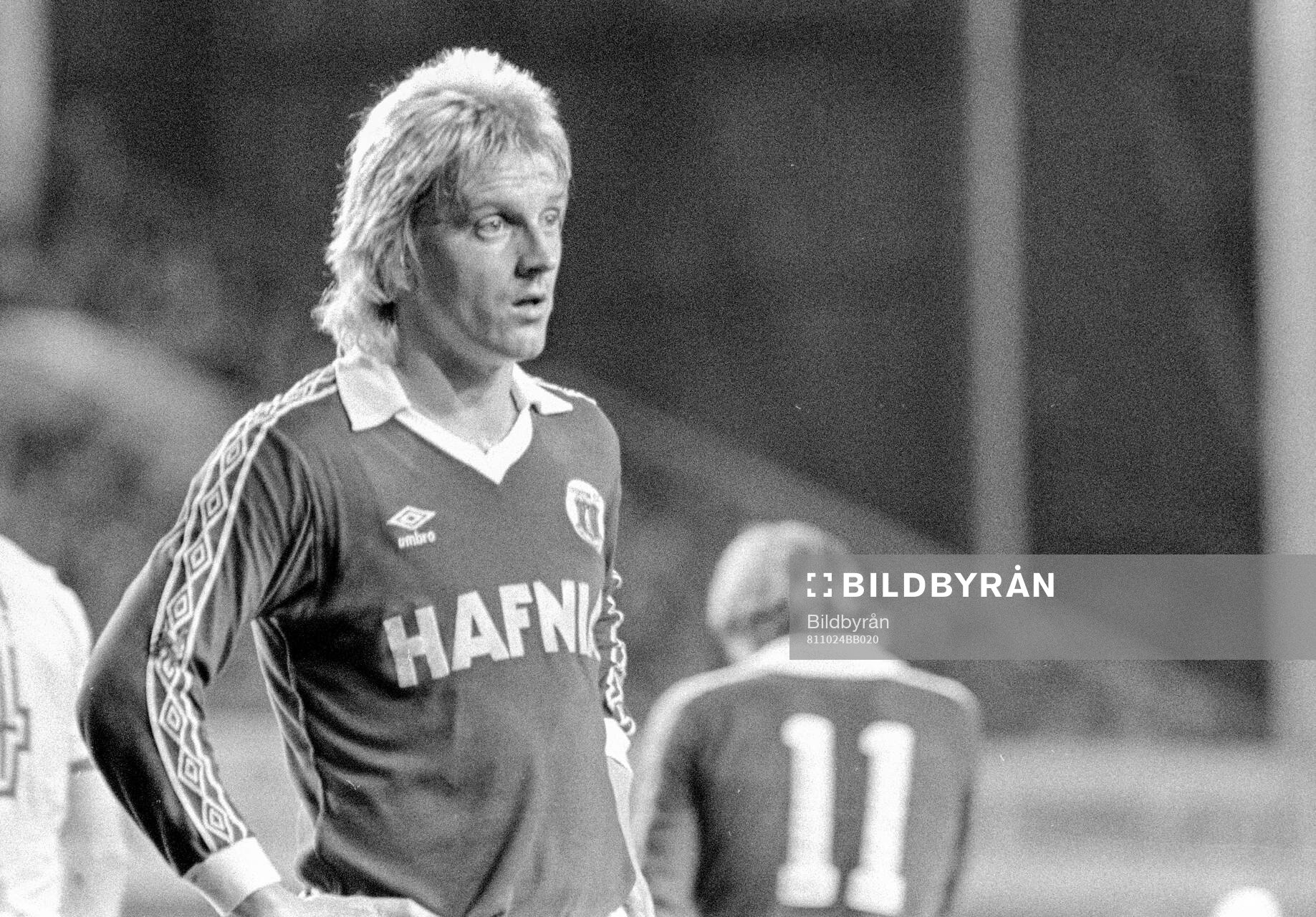 Everton - Notts County: Evertons Alan Biley