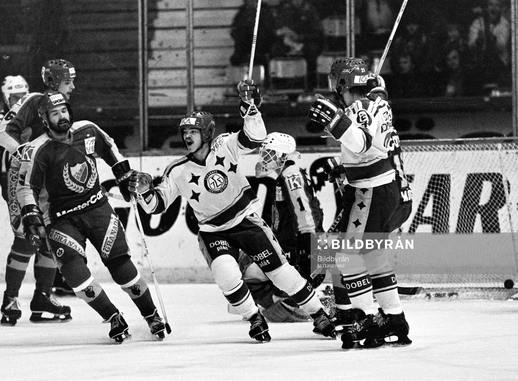 Jarmo Mäkitalo och Leksand jublar