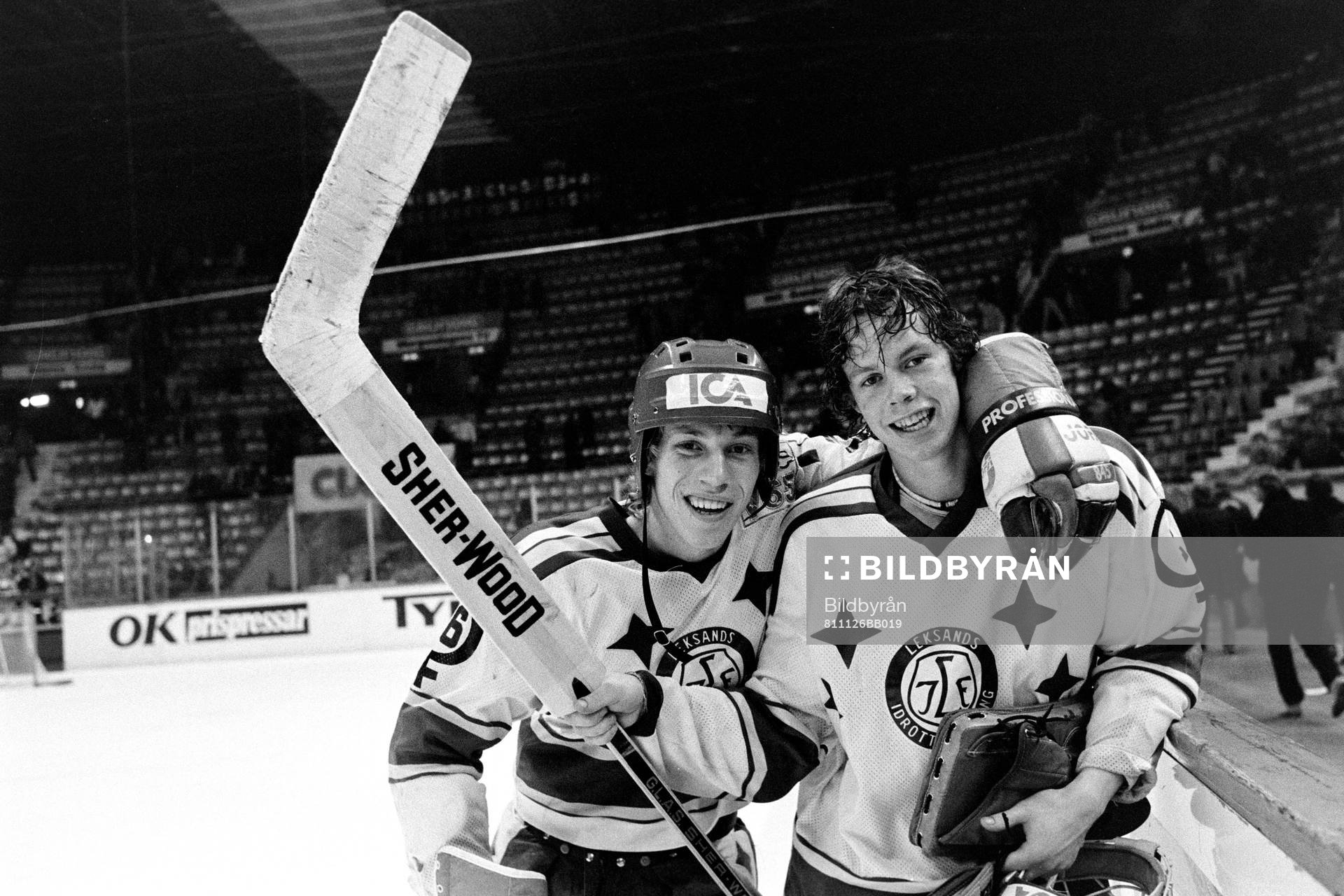 Jonas Bergqvist och Niklas Holmberg, målvakt i Leksand