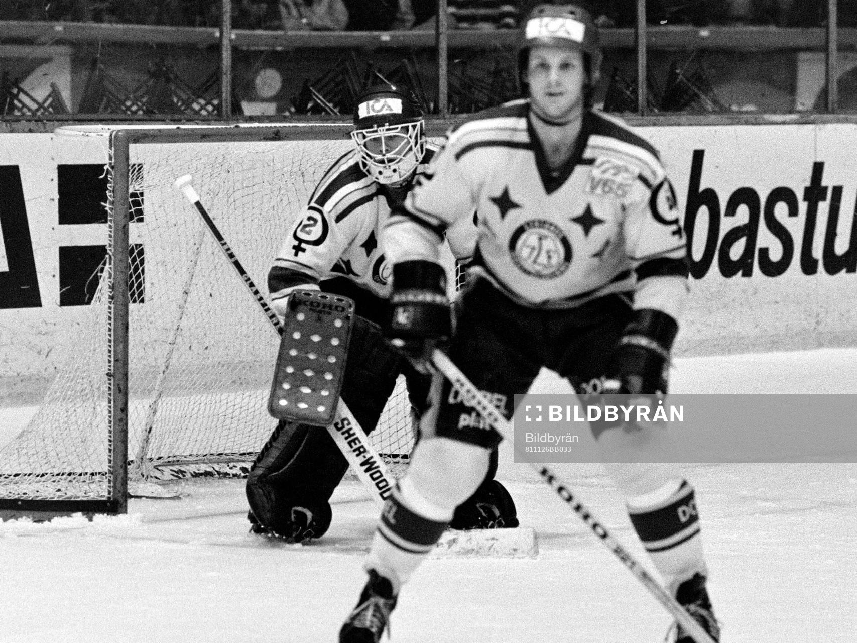 Niklas Holmberg, målvakt i Leksand