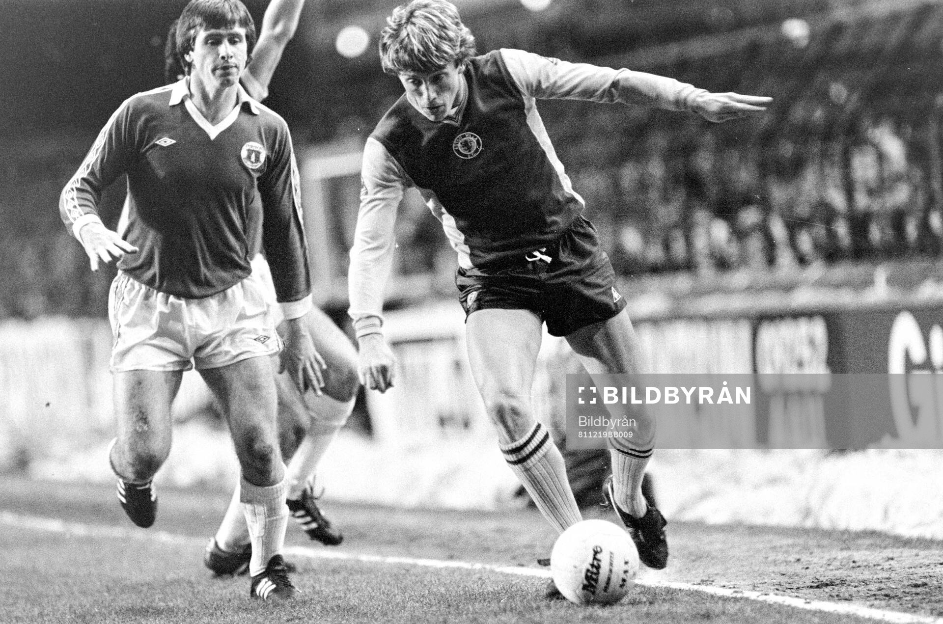 Football, English Division One 1981-1982, Everton - Aston Villa: Aston Villas Tony Morley.