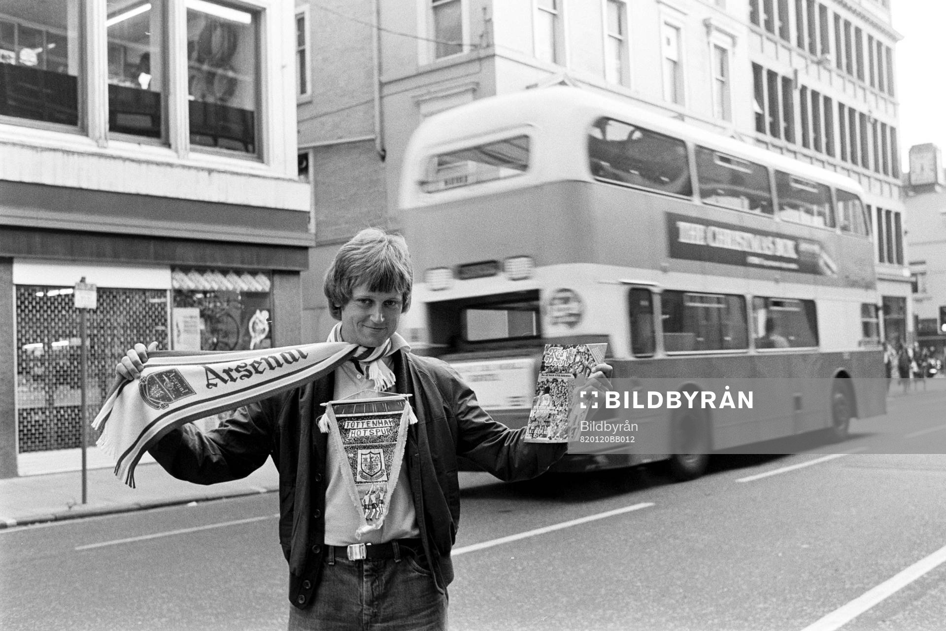Stefan Thylin, fotbollsexpert och arsenalsupporter