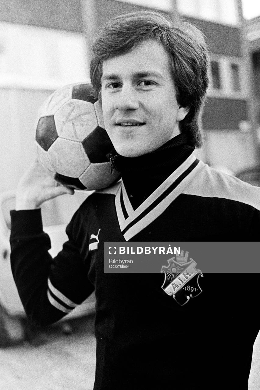 Thomas Bergman med bollen