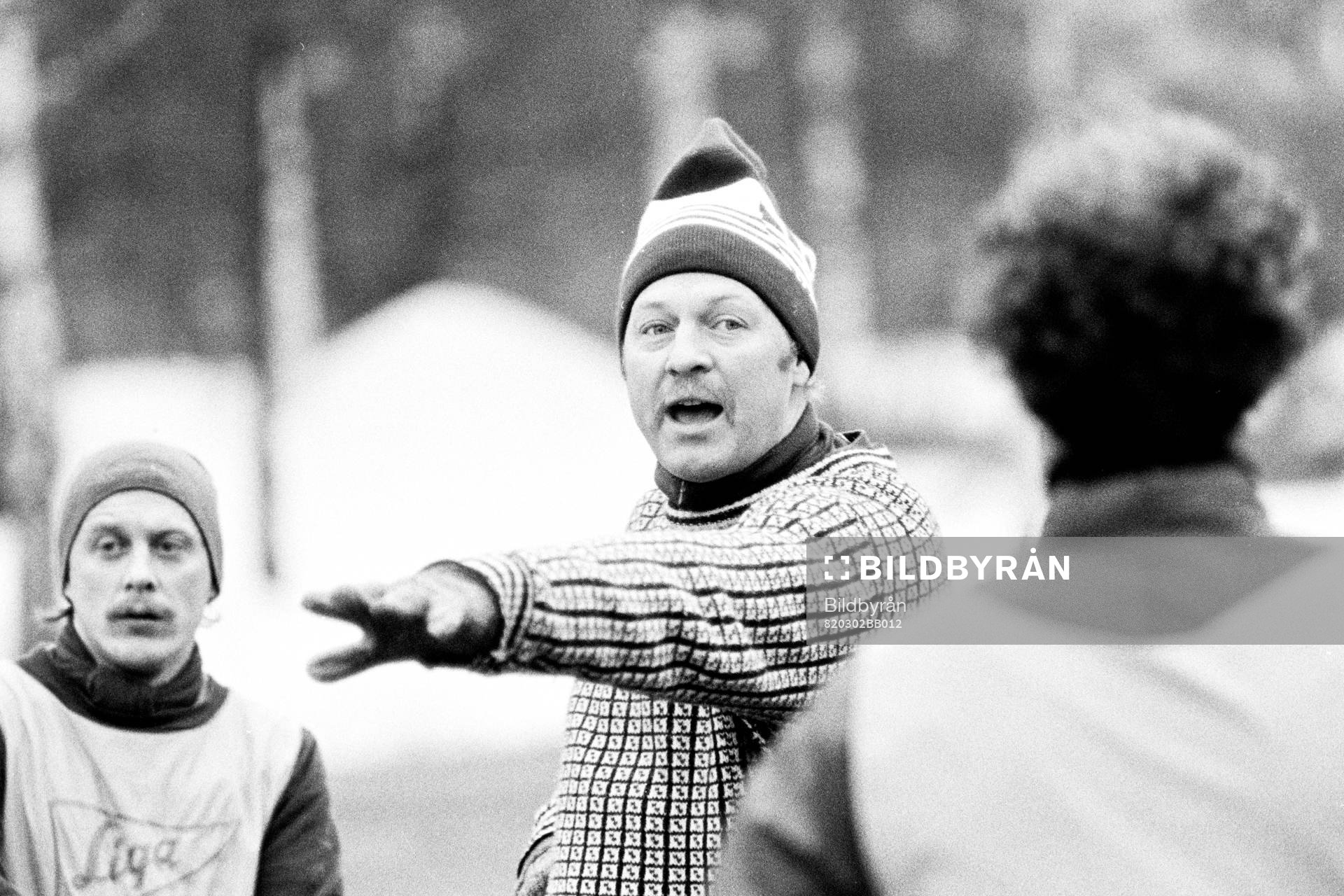 Leif Widén, tränare i Öster