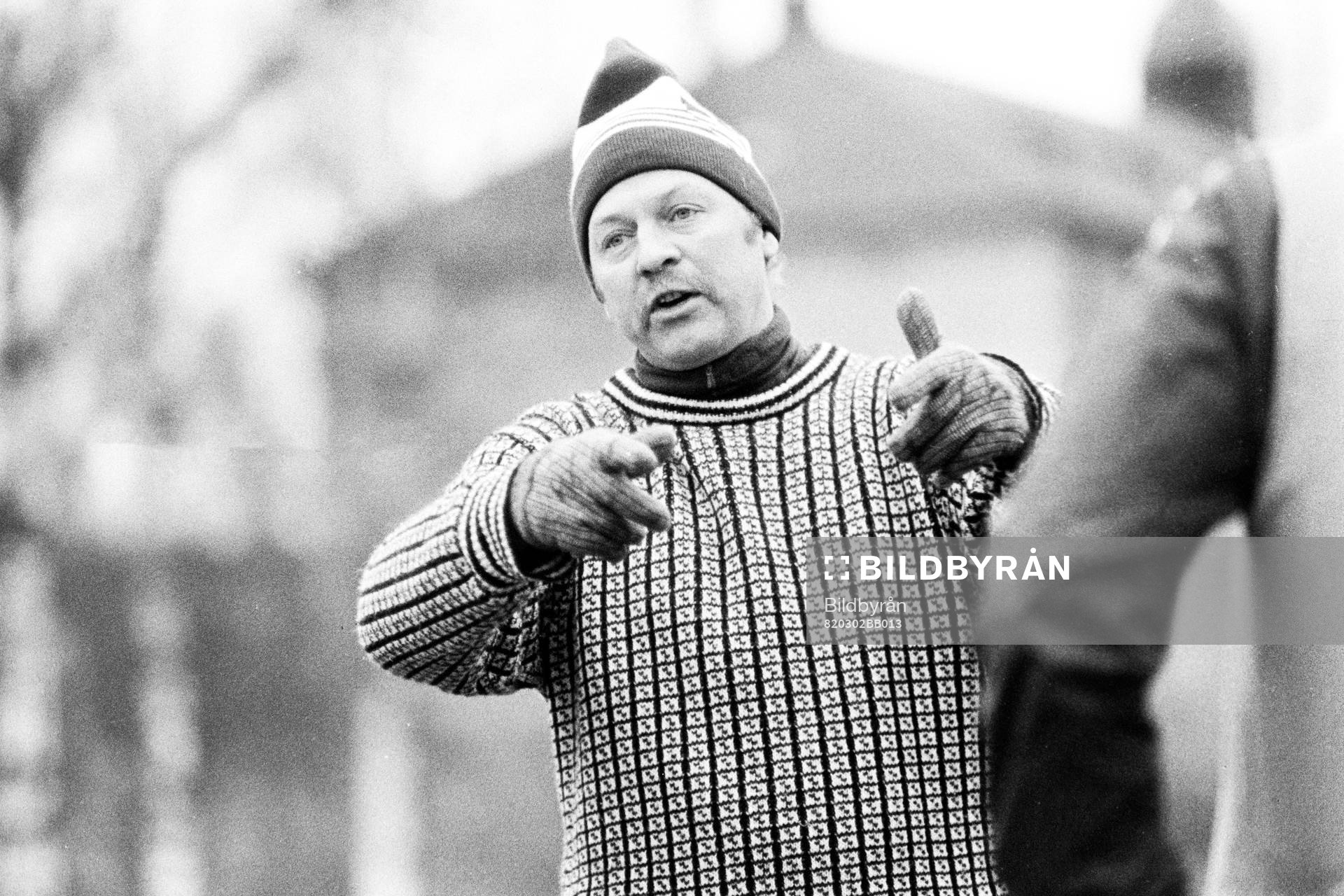 Leif Widén, tränare i Öster