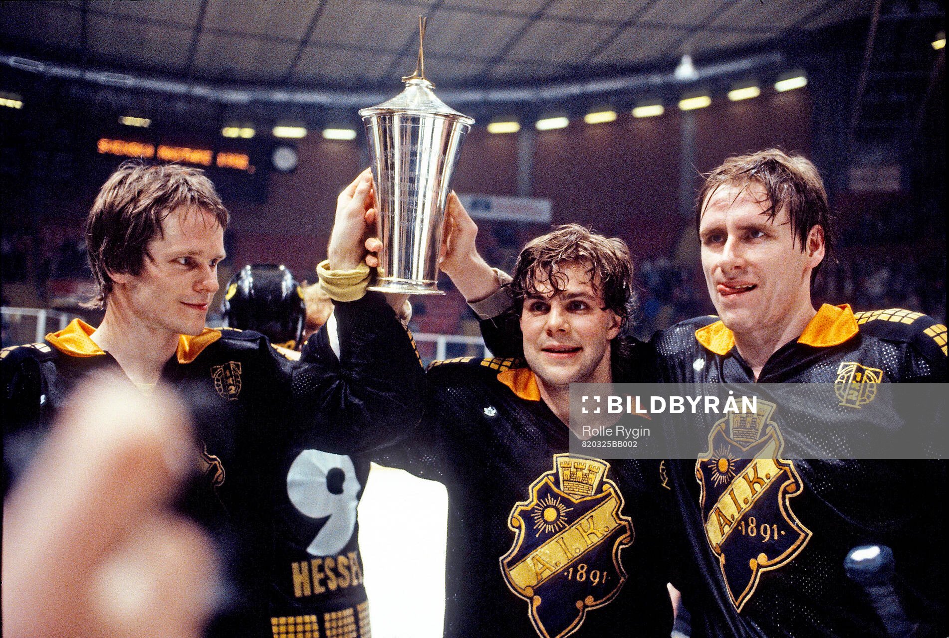 Ishockey, Elitserien 1981-82, SM-final 5, AIK -