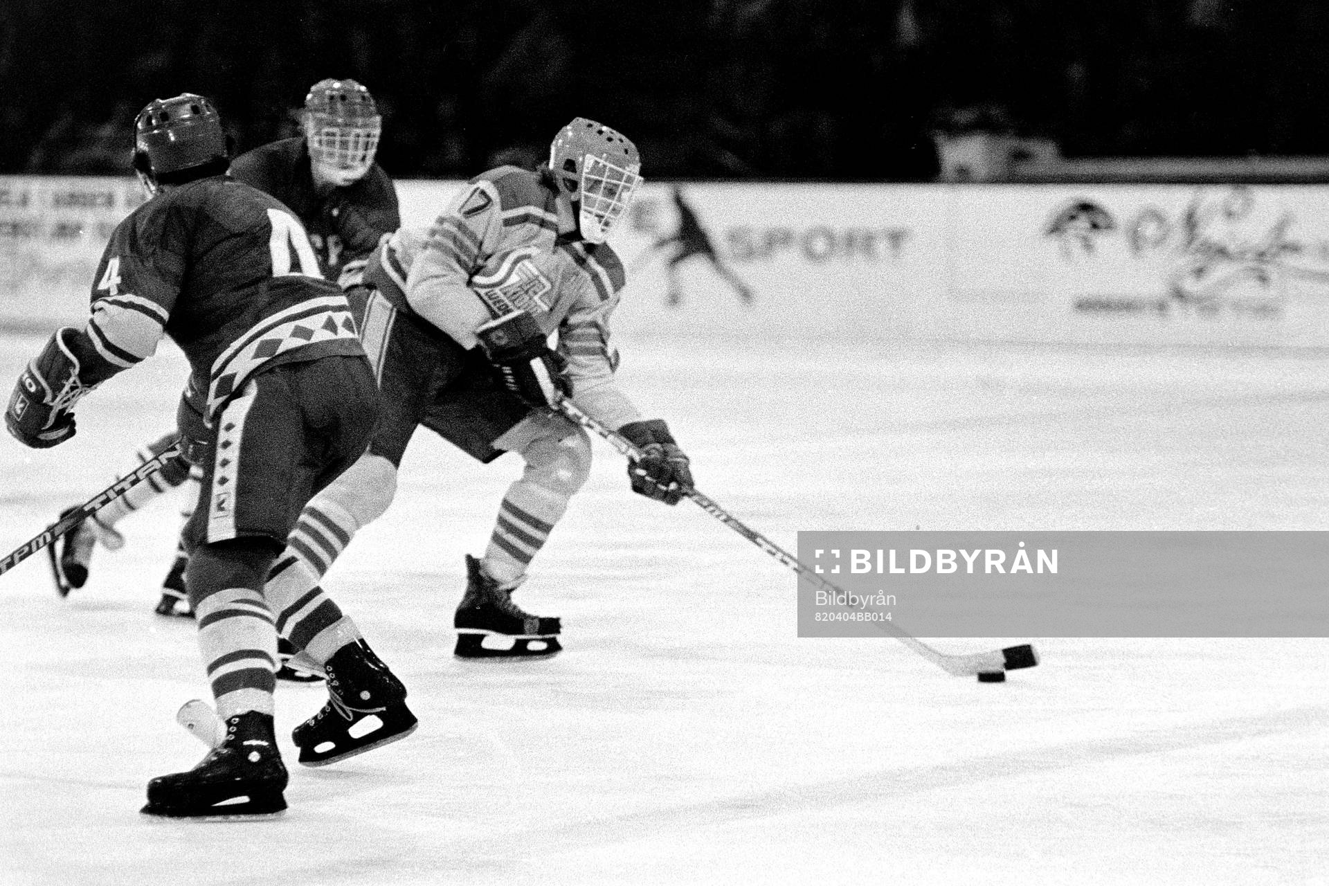 Tomas Sandström, Sverige med pucken