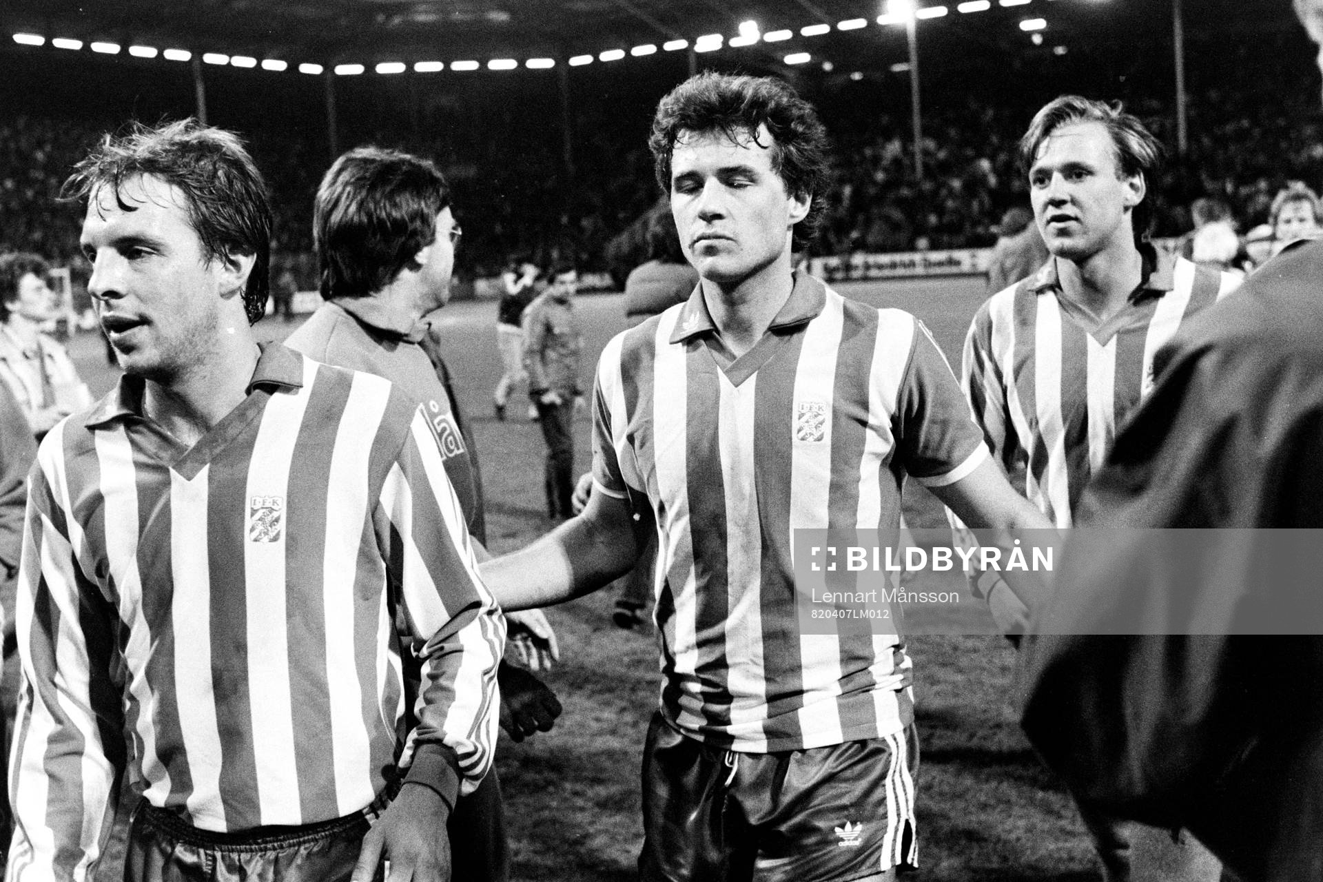 Tommy Holmgren, Glenn Hysén och Dan Corneliusson, Göteborg