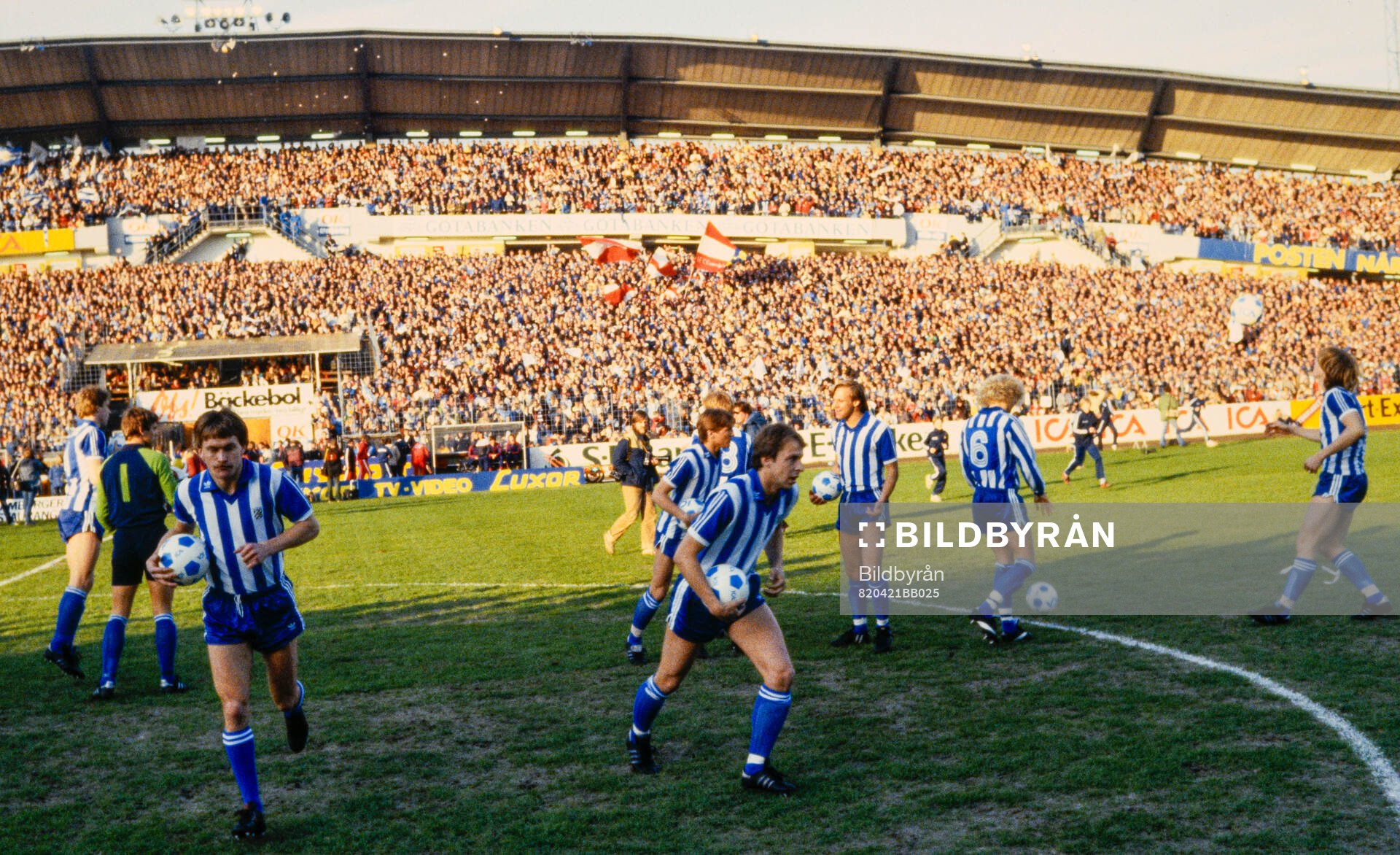 Football, UEFA Cup 1981-1982, Semifinal, match 2, IFK