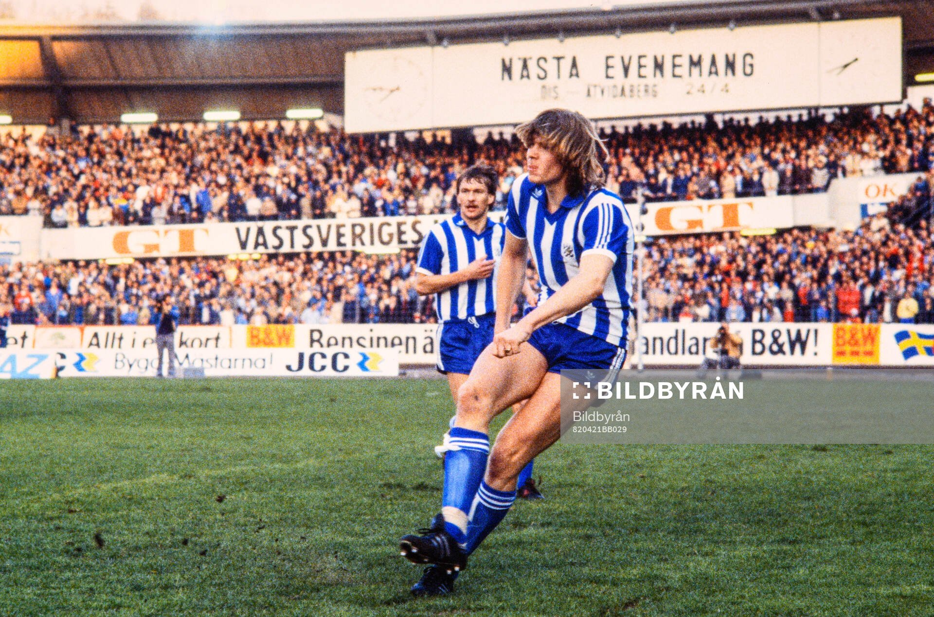Football, UEFA Cup 1981-1982, Semifinal, match 2, IFK