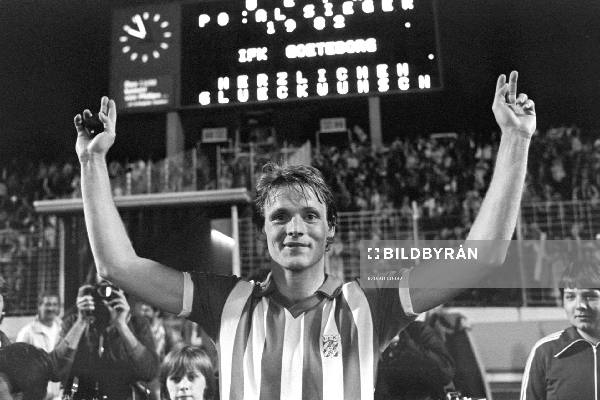 Torbjörn Nilsson jublar