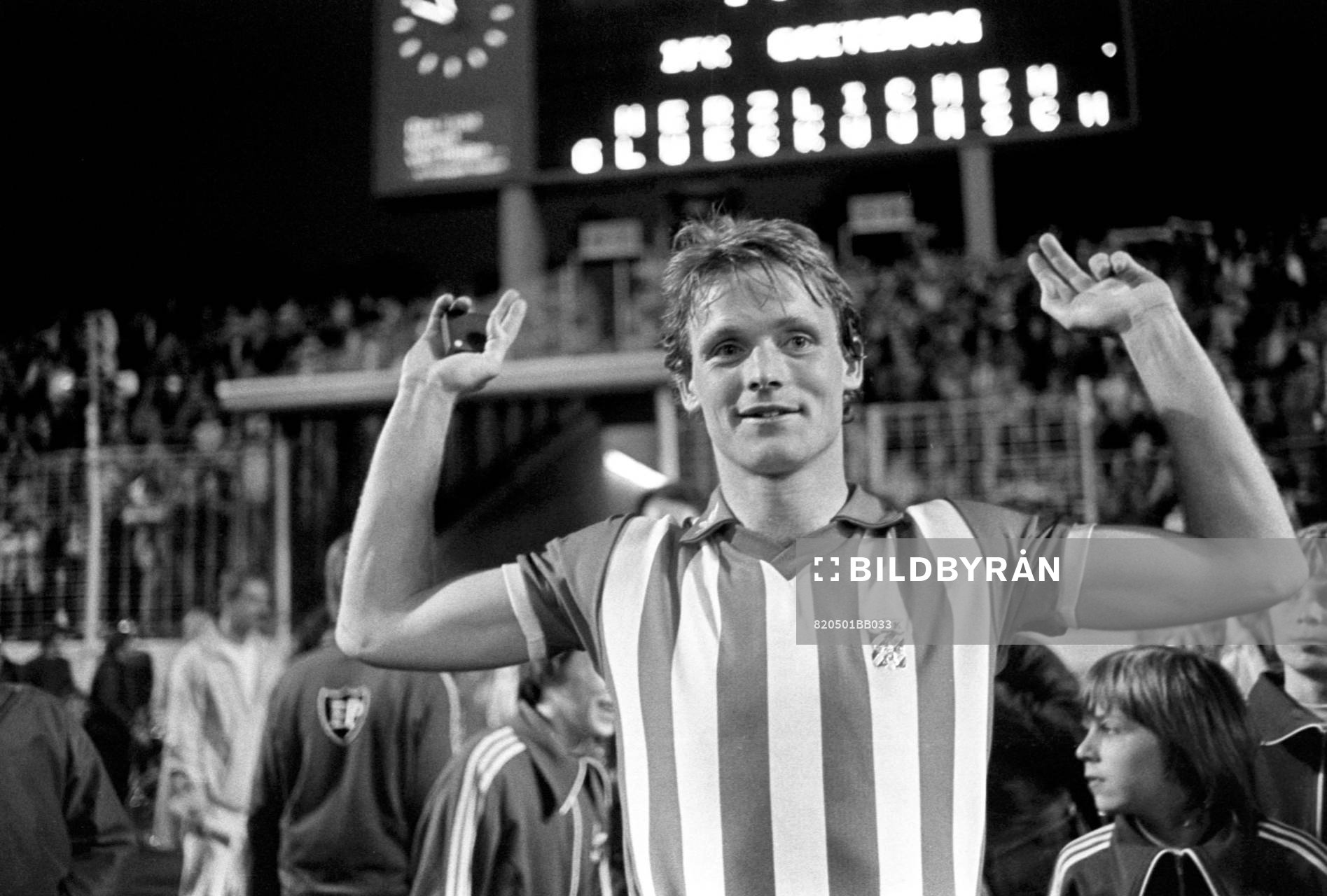 Torbjörn Nilsson jublar