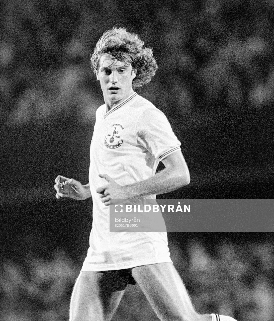 Football, Division One, England 1981-1982: Ipswich - Tottenham: Tottenhams Glenn Hoddle.
