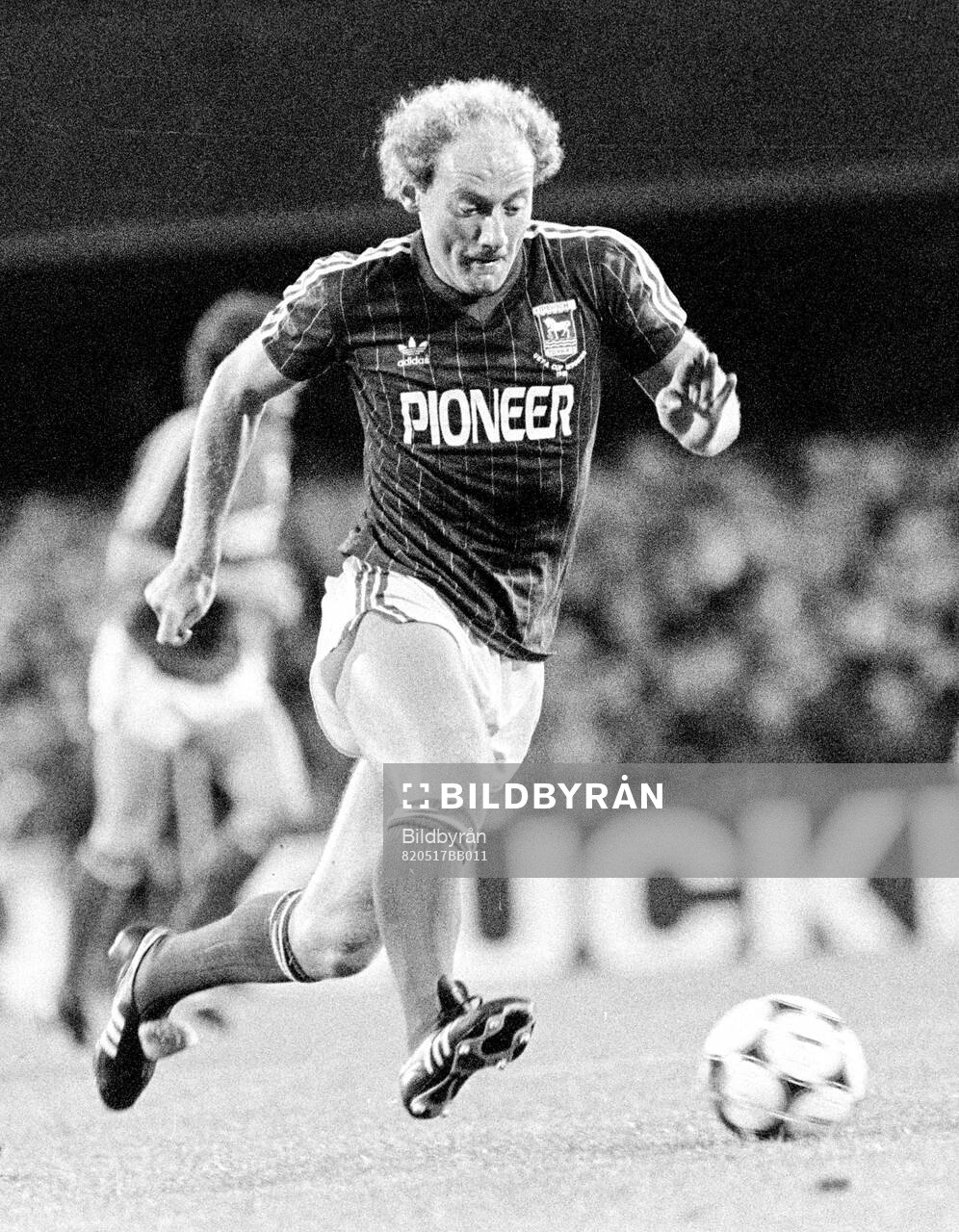 Ipswich - Tottenham: Alan Brazil of Ipswich
