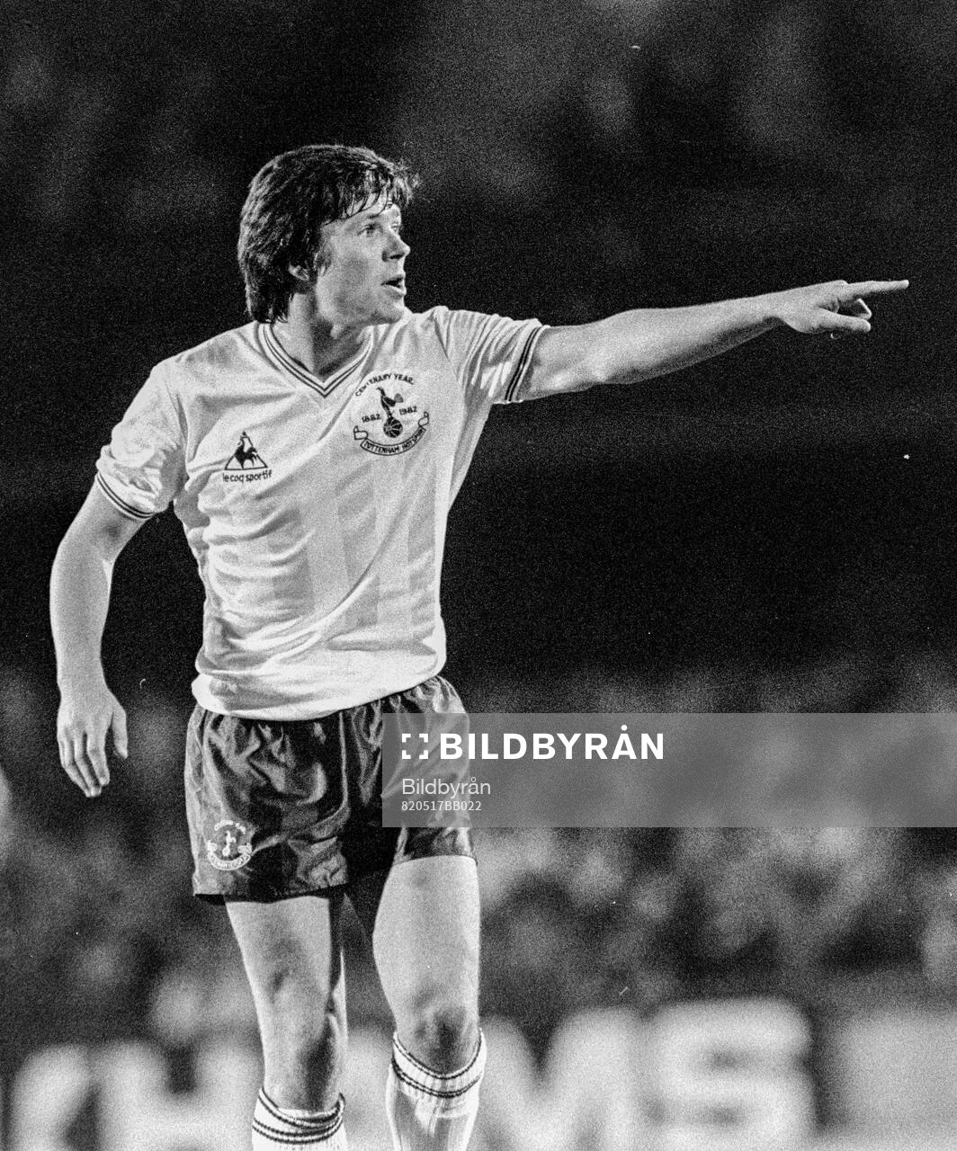 Ipswich - Tottenham: Tottenhams Steve Perryman
