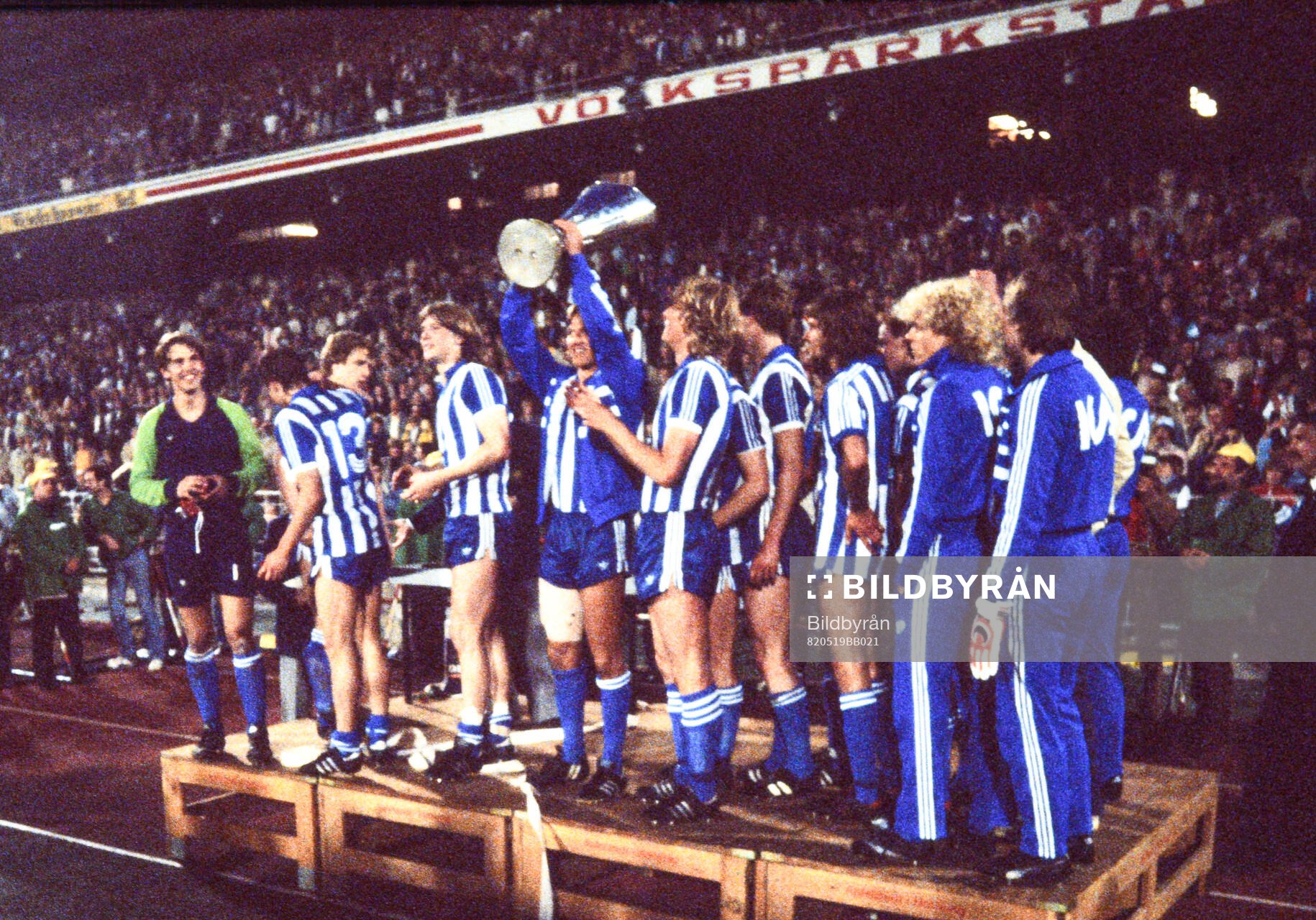 Football, UEFA Cup 1981-1982, Final 2, Hamburg SV - IFK