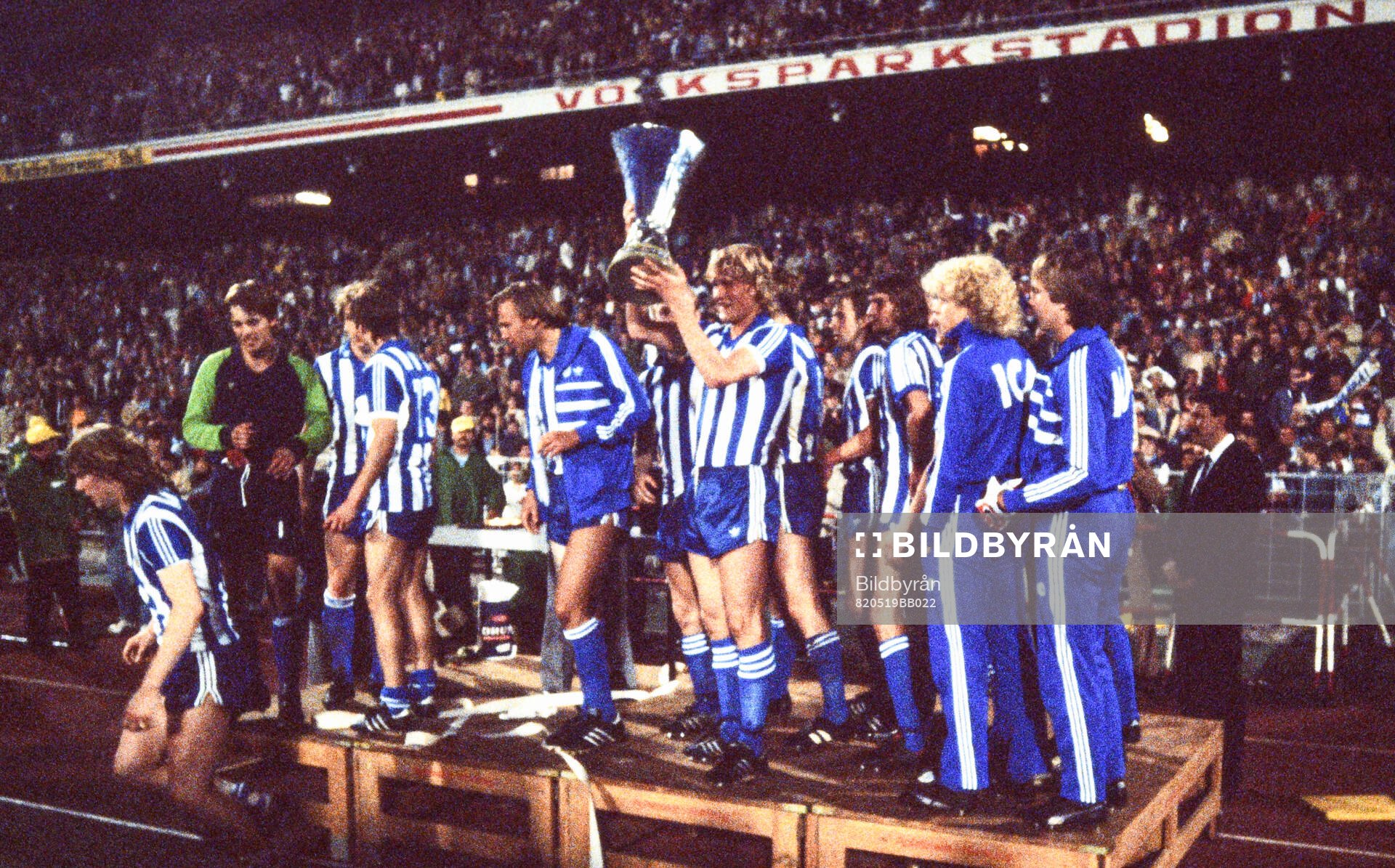 Football, UEFA Cup 1981-1982, Final 2, Hamburg SV - IFK