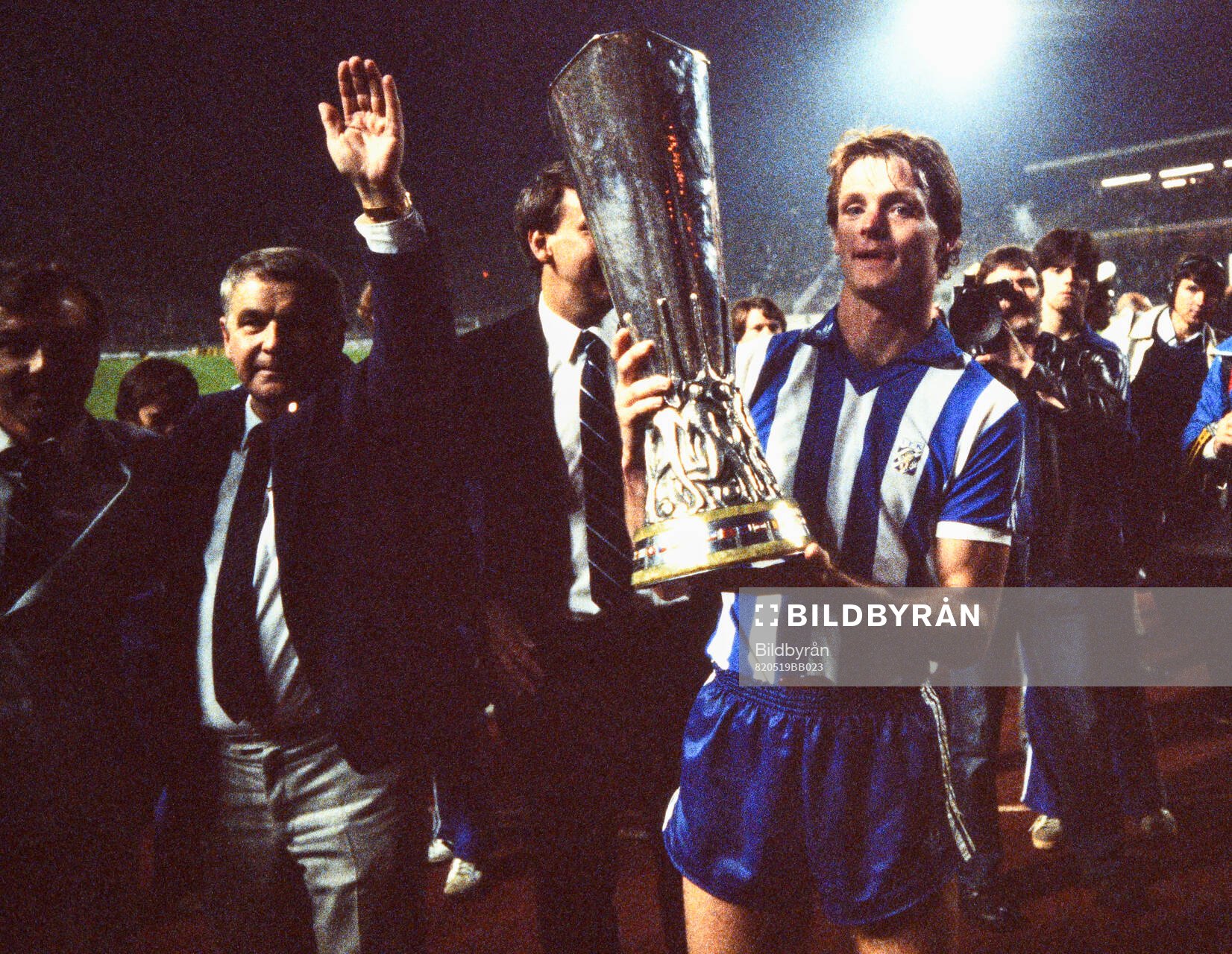 Football, UEFA Cup 1981-1982, Final 2, Hamburg SV - IFK