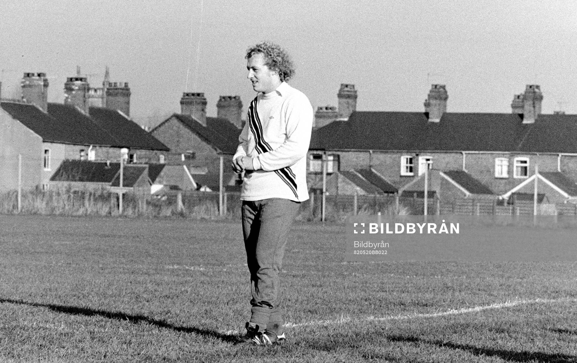 Robert Prytz trial at Stoke City. Training session