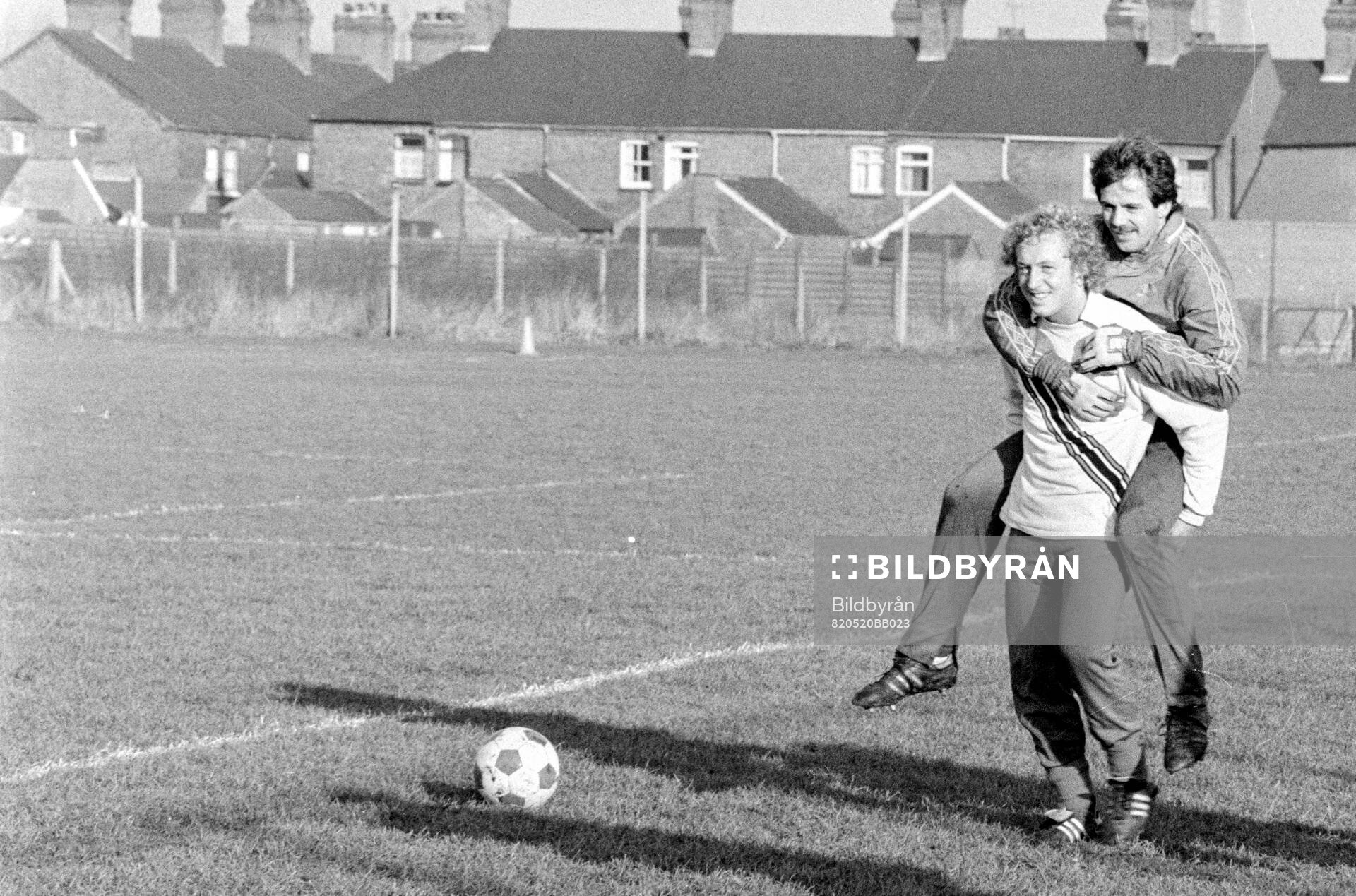 Robert Prytz trial at Stoke City. Training session