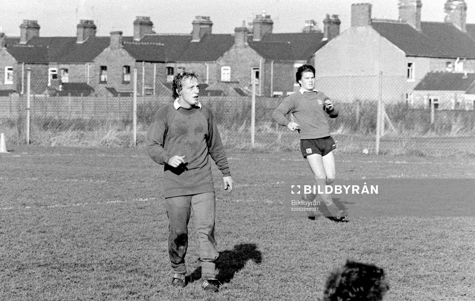 Robert Prytz trial at Stoke City. Training session