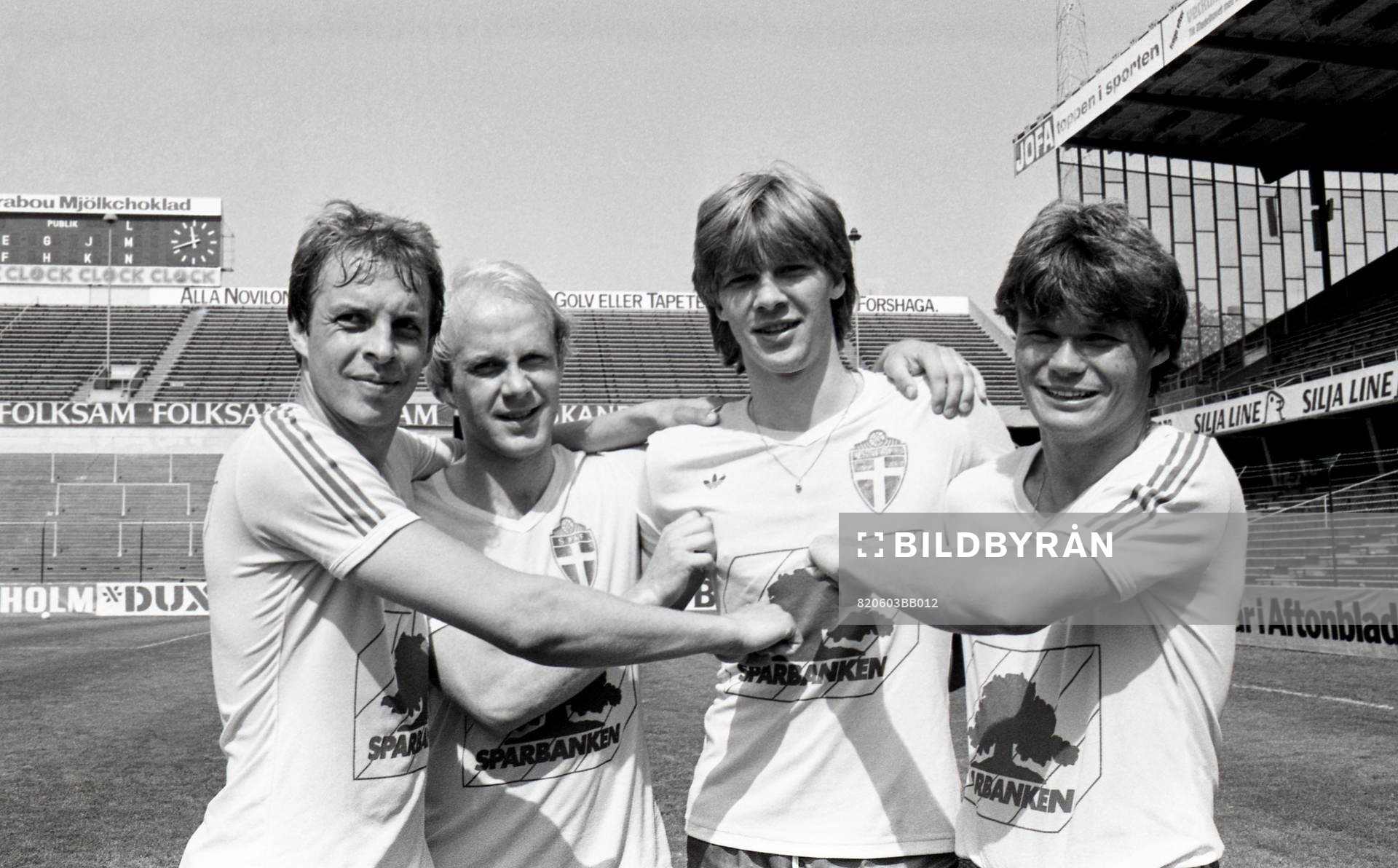 Tommy Holmgren, Tord Holmgren, Glenn Strömberg och Peter