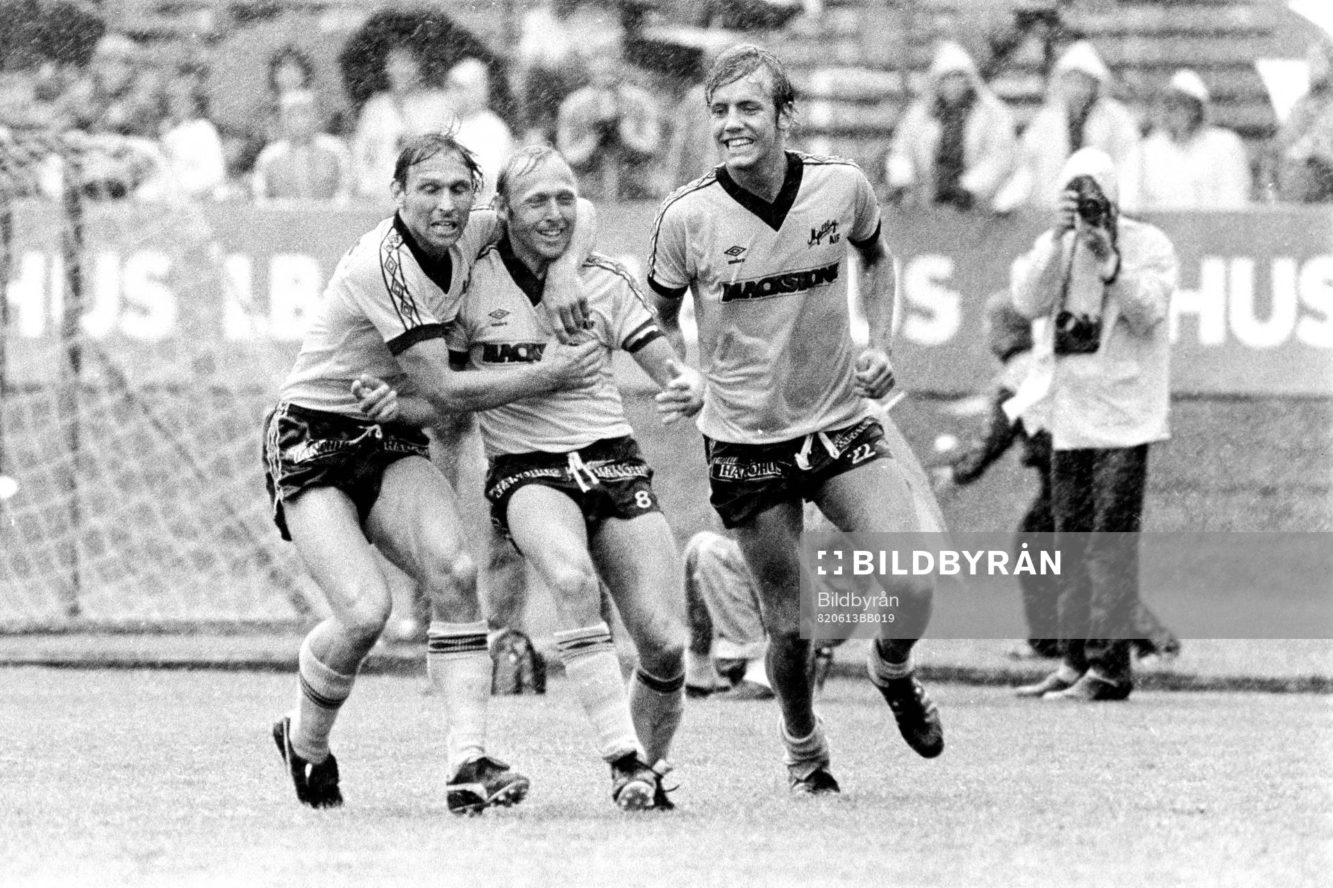 Bo Andersson, Sven-Bertil Andersson och Hans Larsson,