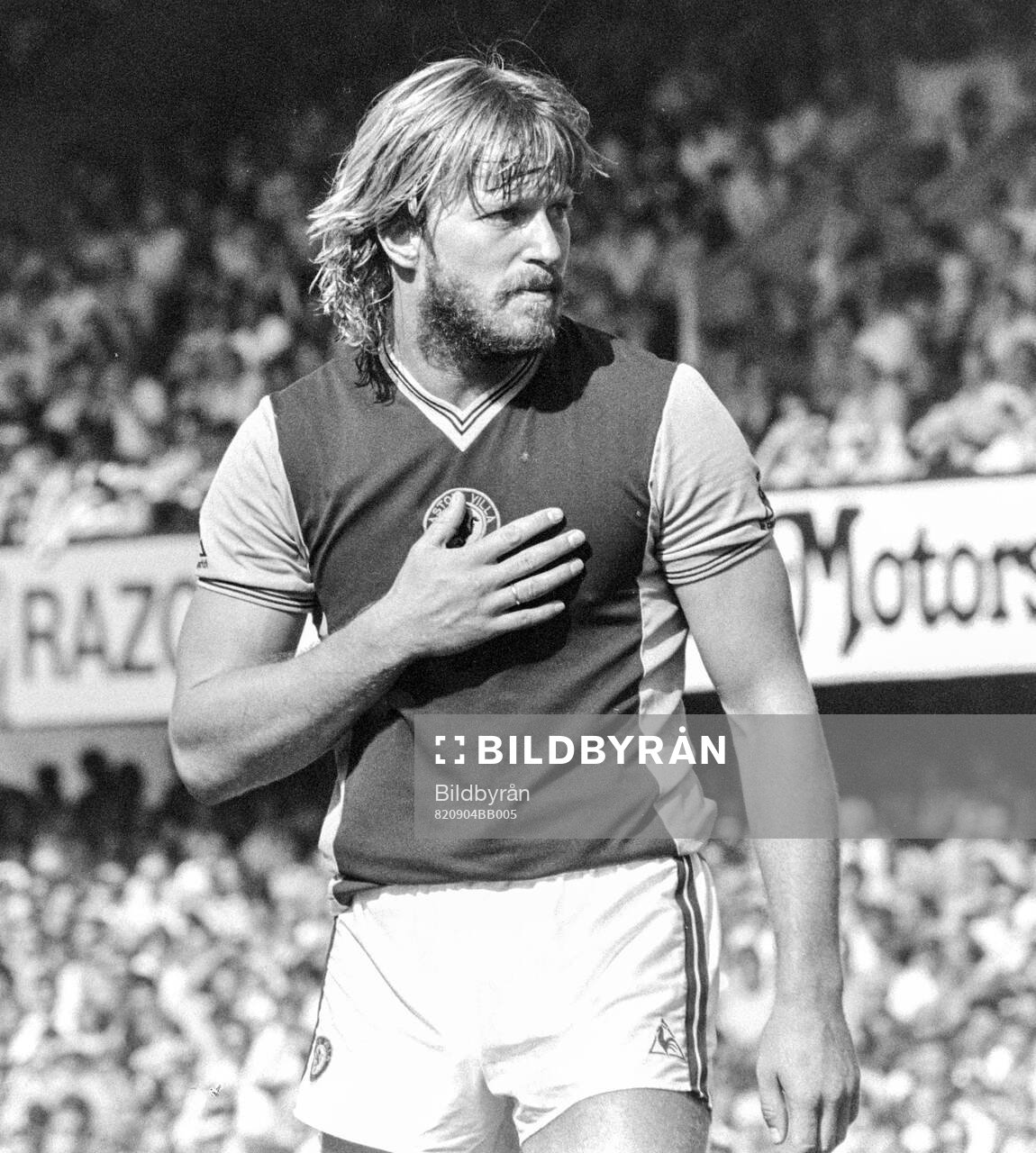 Southampton - Aston Villa: Aston Villas David Geddis