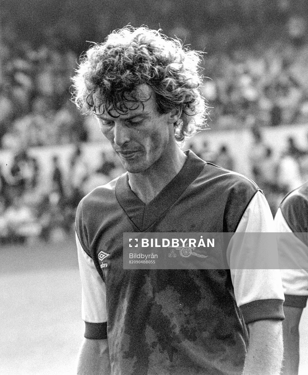 Football, Division One, England 1982-1983, Arsenal - Liverpool: Graham Rix of Arsenal.