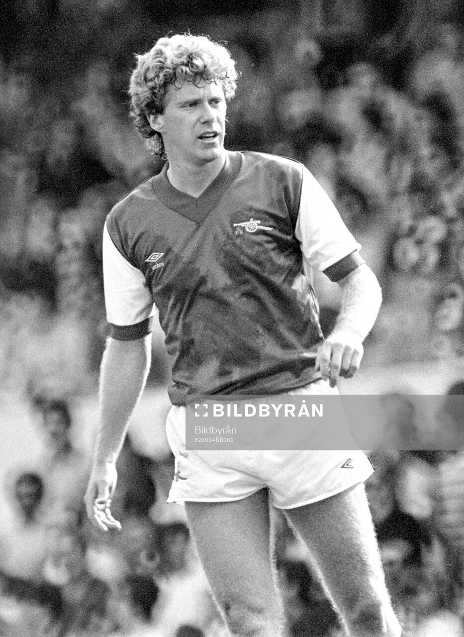 Football, Division One, England 1982-1983, Arsenal - Liverpool: Tony Woodcock of Arsenal.