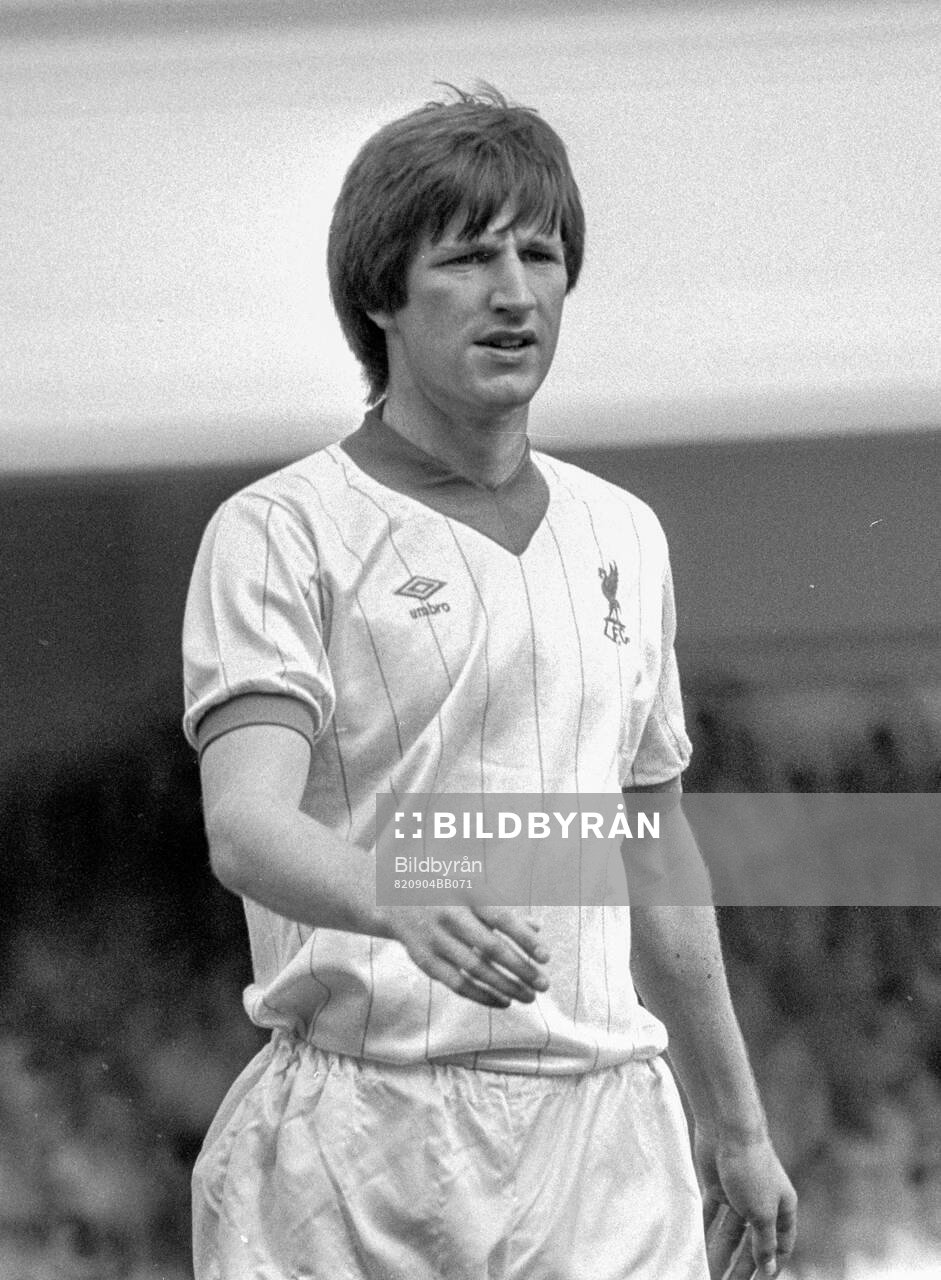 Football, Division One, England 1982-1983, Arsenal - Liverpool: Ronnie Whelan of Liverpool.