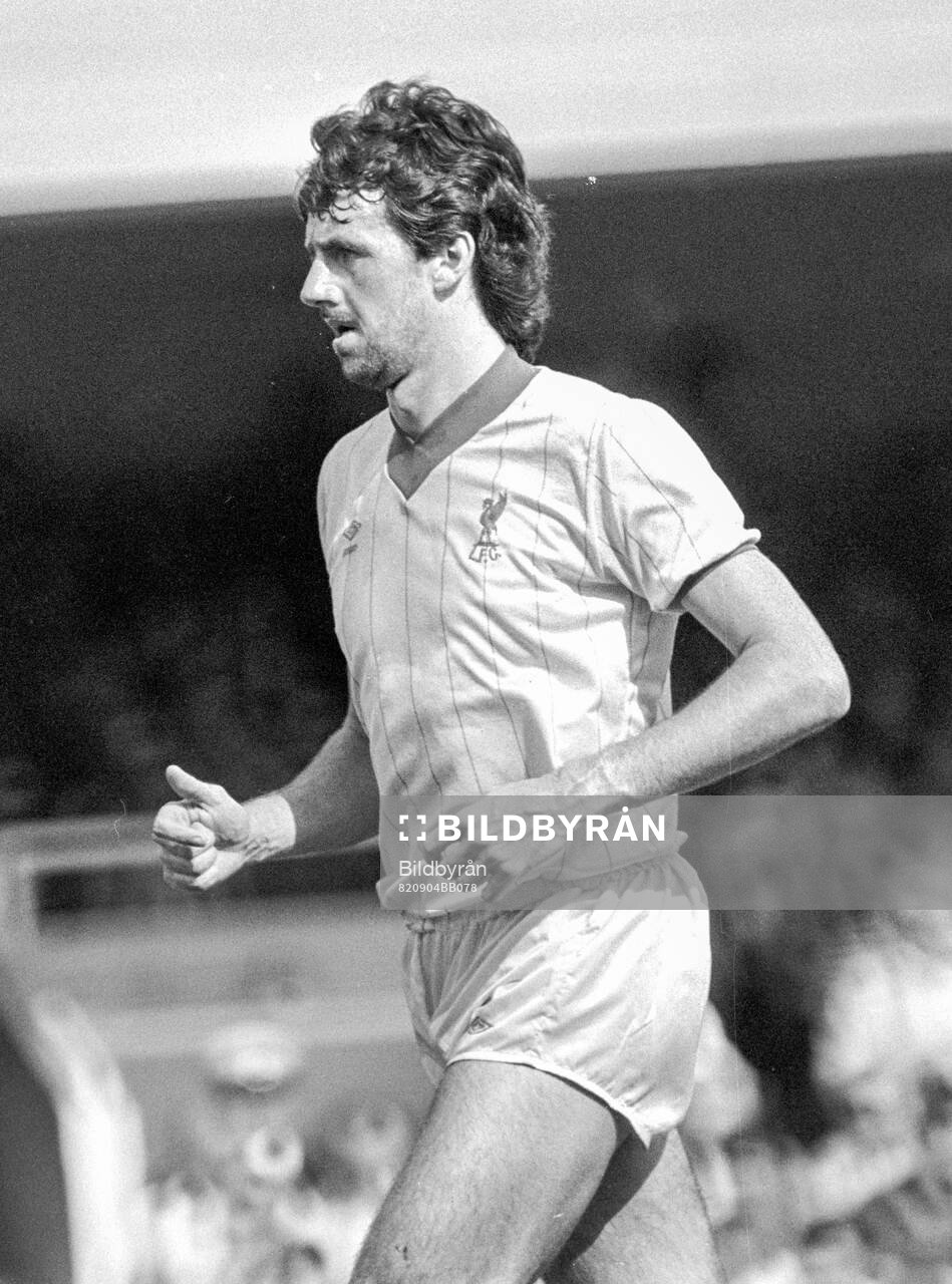 Football, Division One, England 1982-1983, Arsenal - Liverpool: Mark Lawrenson of Liverpool.