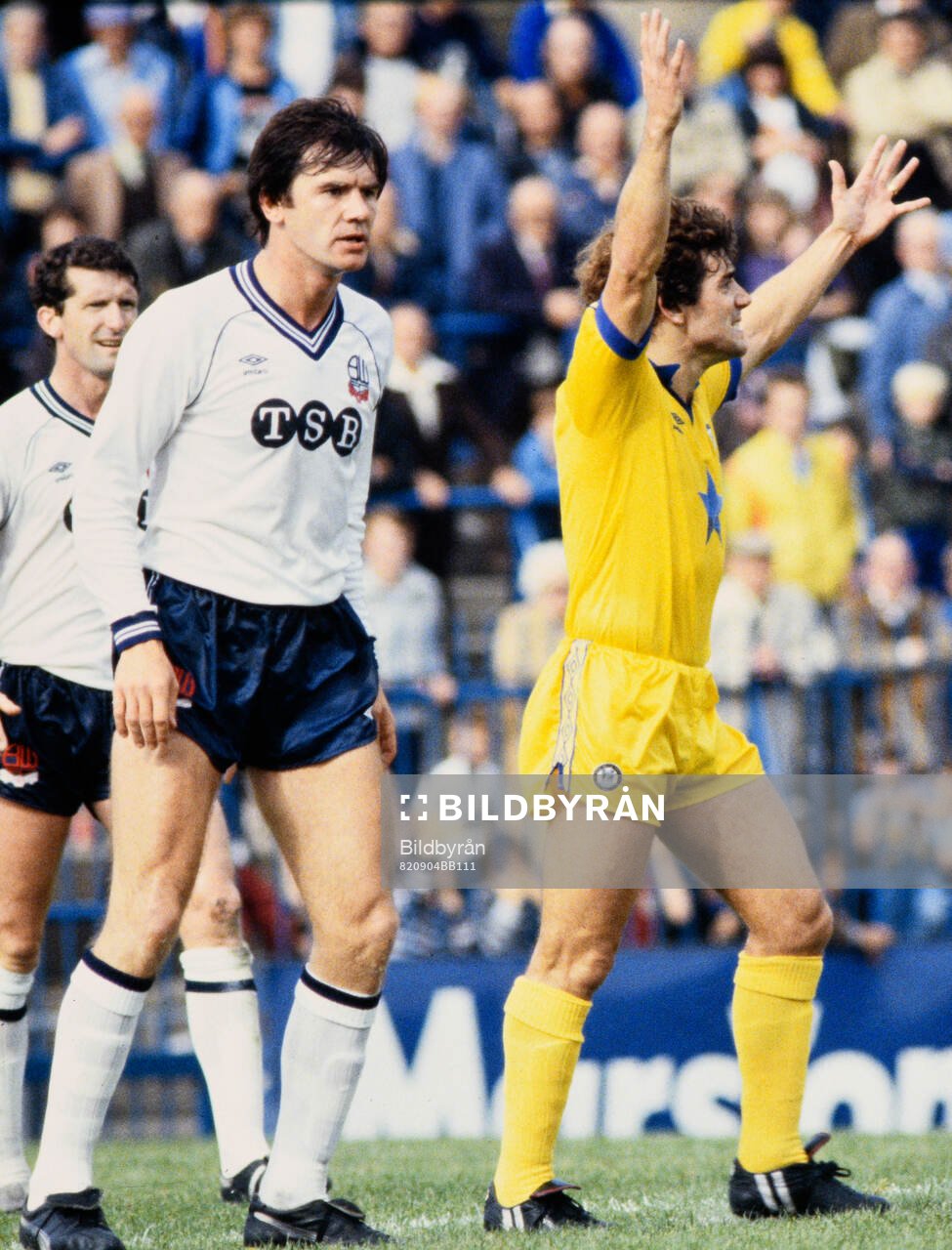 Football, Division Two, England 1982-1983, Bolton -