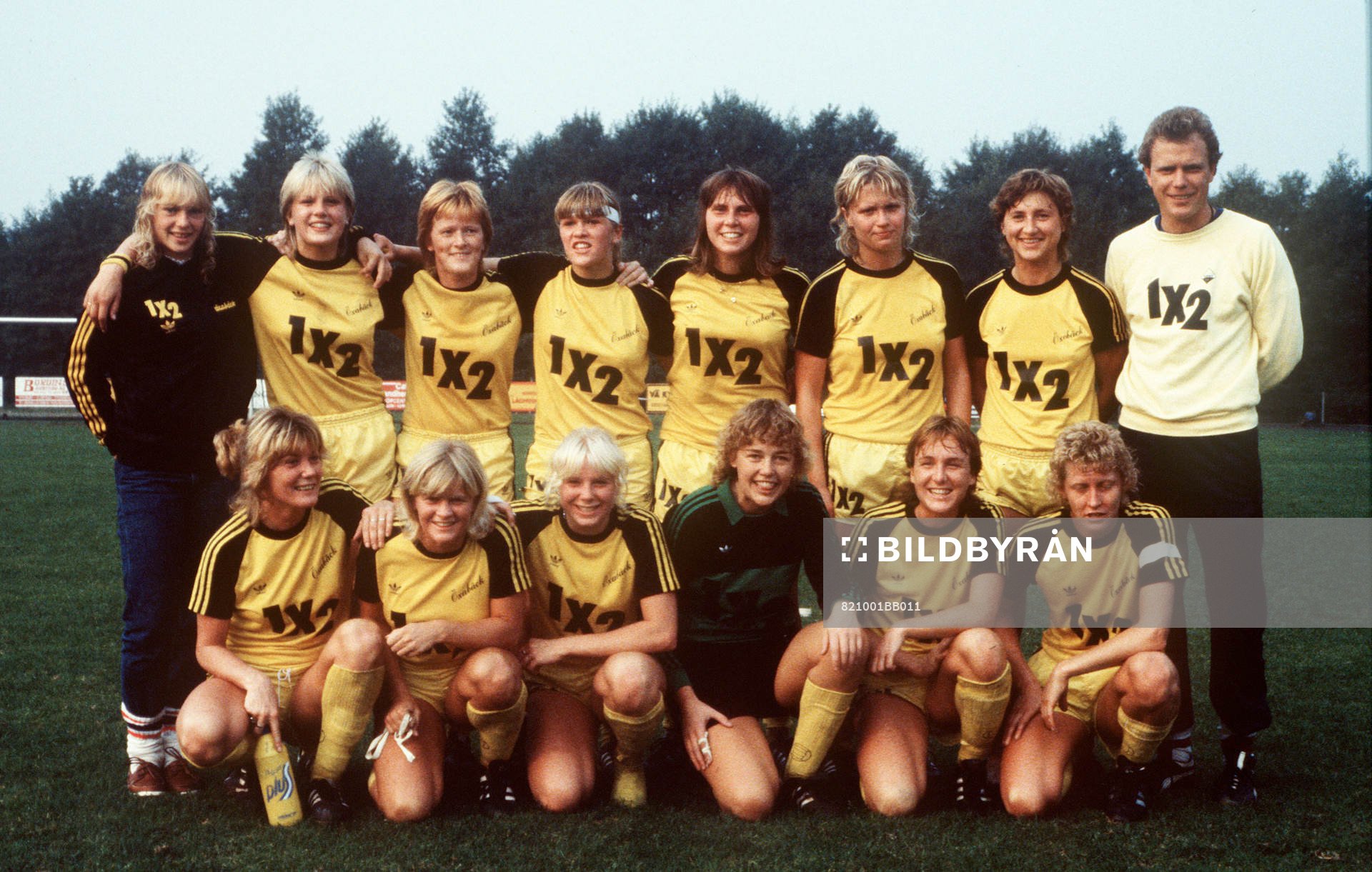 Fotboll, Dam, Öxabäck, Serie-segrare division 1