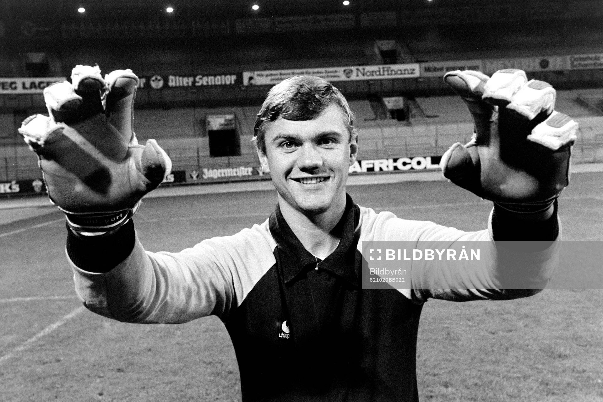 Fotboll, Uefacupen, Werder Bremen - Brage, 2-0: Bengt Nilsson, målvakt i Brage.