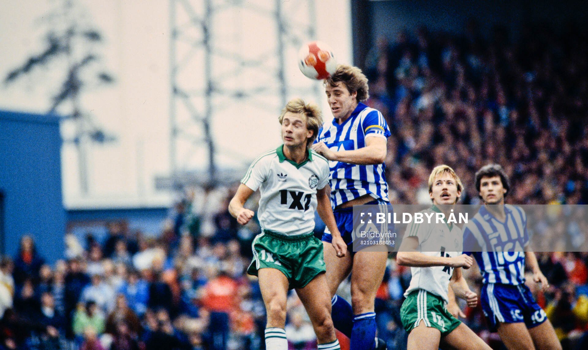 Hammarbys Peter Gerhardsson i nickduell mot Göteborgs