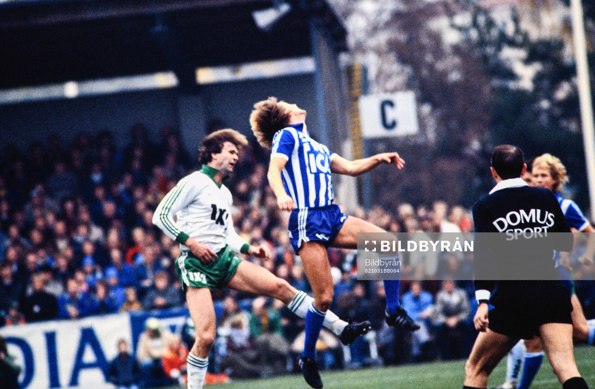 Hammarbys Björn Hedenström mot Göteborgs Glenn Strömberg
