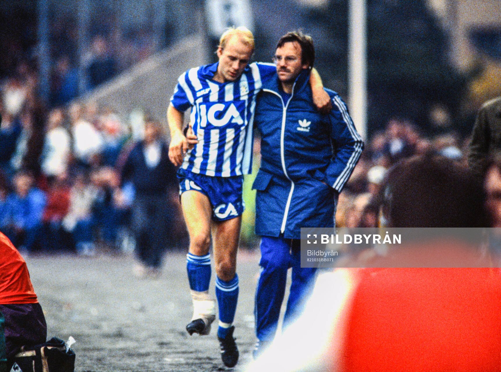 Göteborgs Tord Holmgren byts ut p g a skada