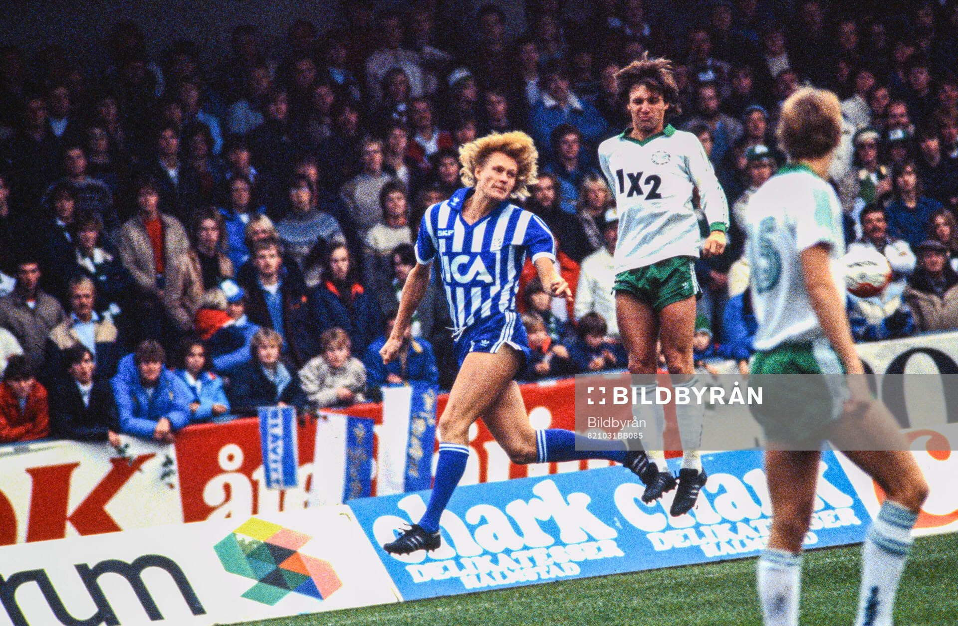 Göteborgs Håkan Sandberg och Hammarbys Sten-Ove Putte