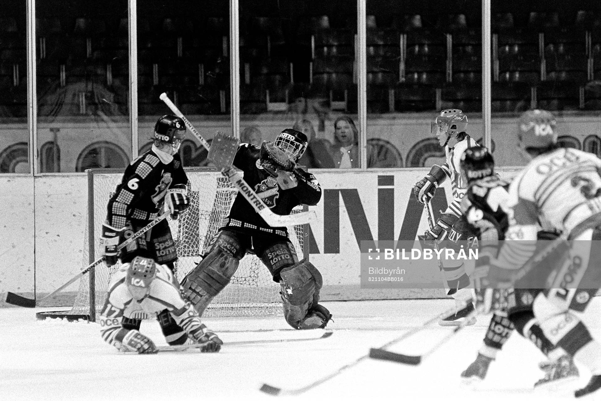 Gunnar Leidborg, målvakt i AIK