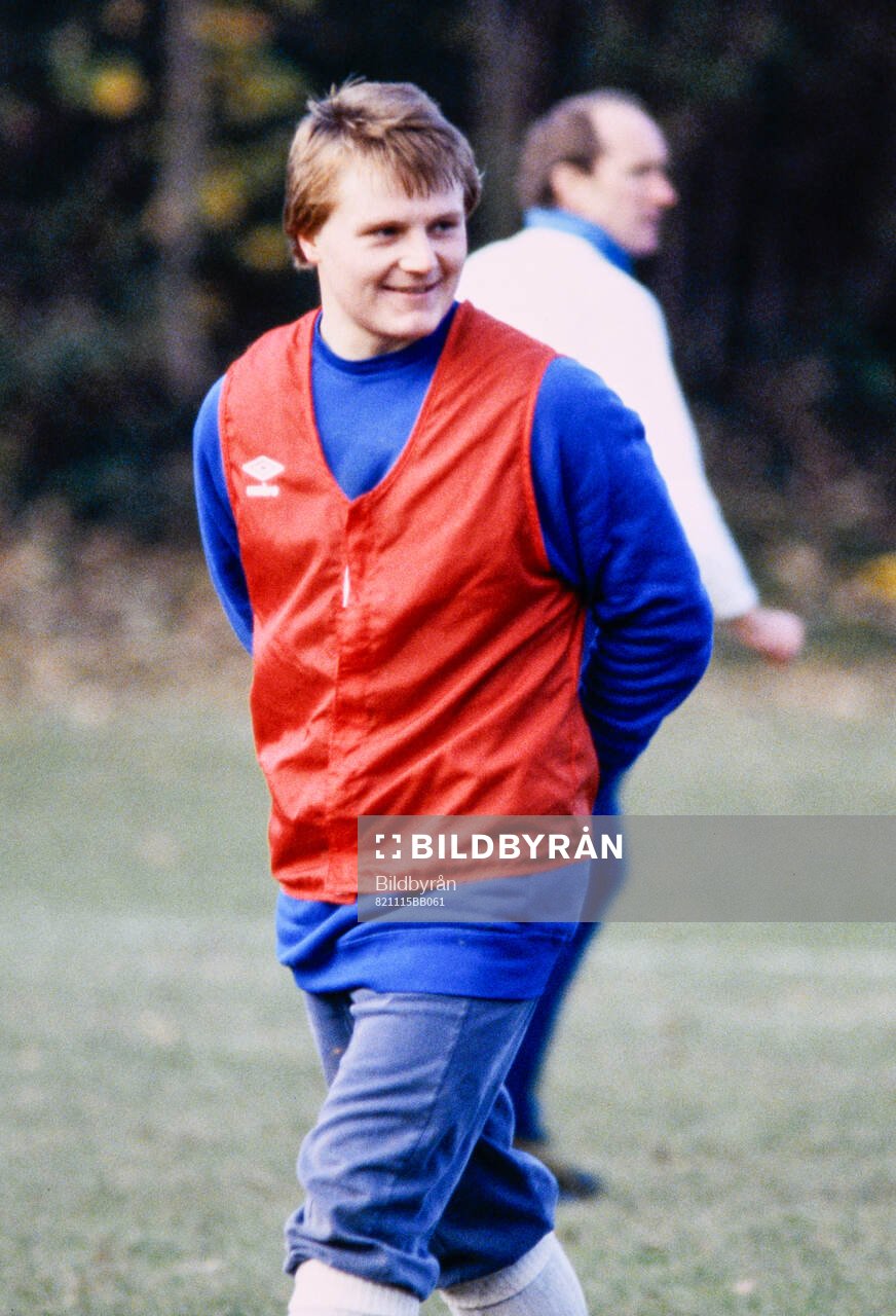Football, Division One, England, Tottenham, Training session: Garry Brooke.