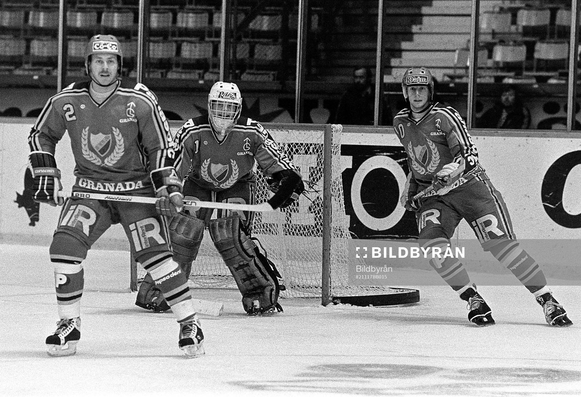 Tord Nänsén, Rolf Ridderwall, målvakt och Stefan