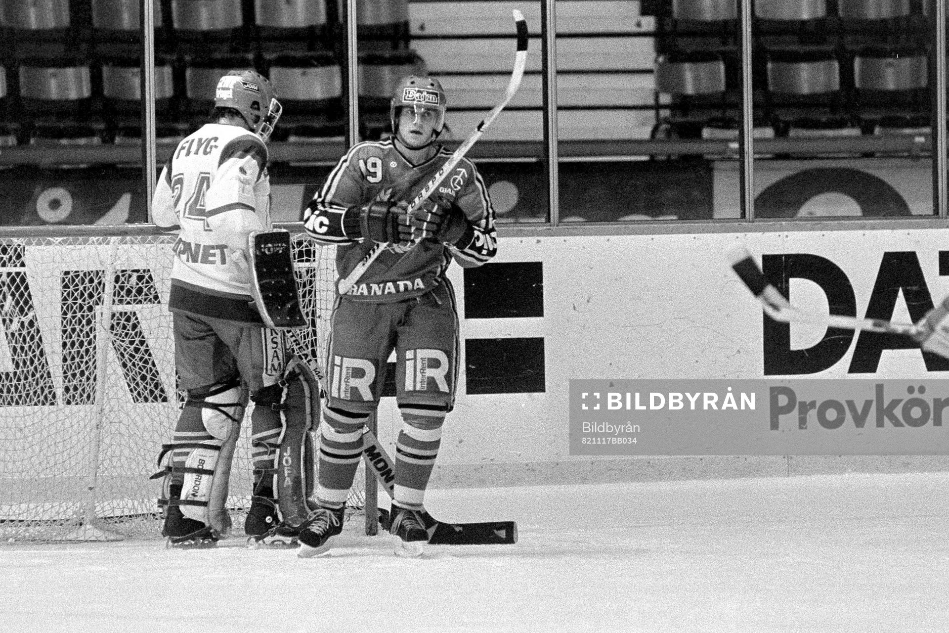 Bo Berglund, Djurgården och Mats Eriksson, målvakt i Modo