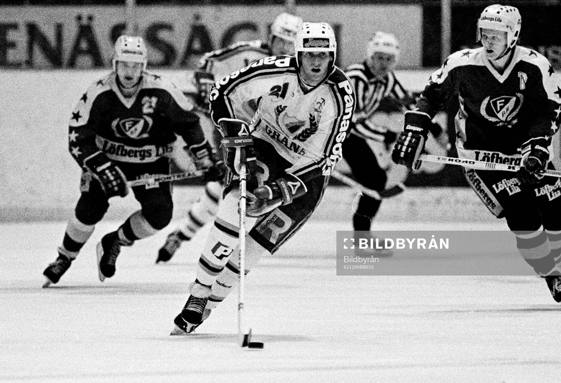 Björn Carlsson, Djurgården med pucken