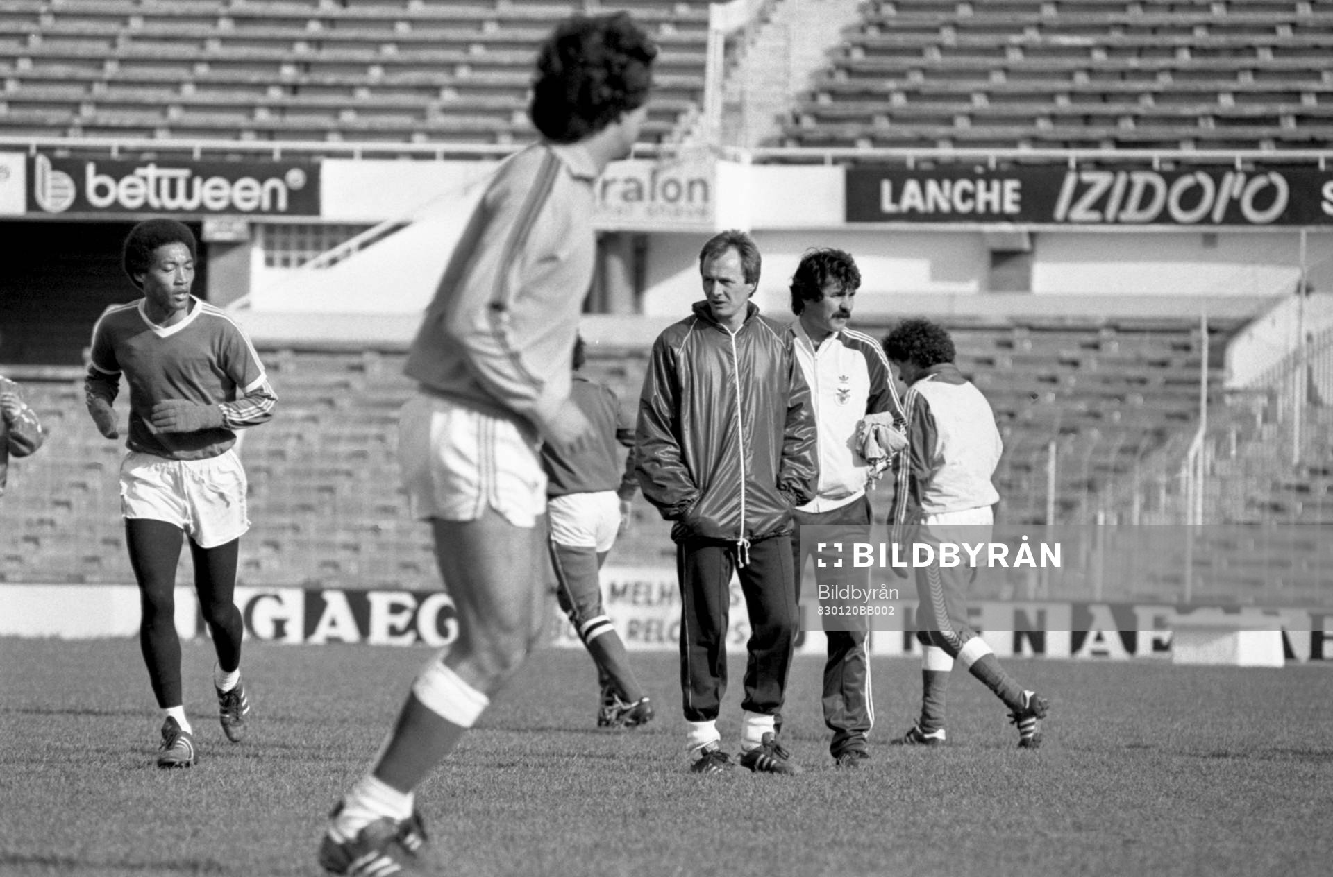 Sven-Göran Eriksson, tränare i Benfica