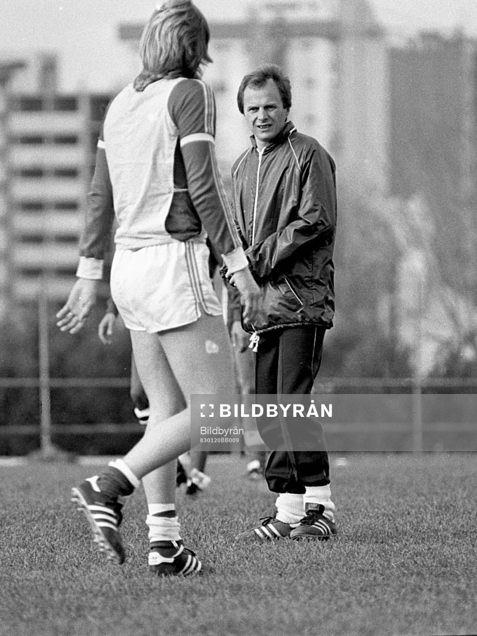 Sven-Göran Eriksson, tränare i Benfica och Glenn